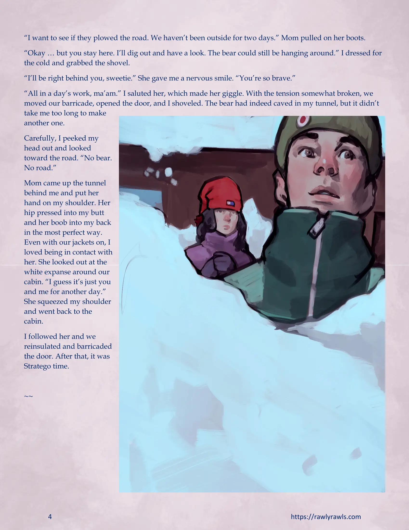 Marooned Christmas [BSA , Rawly Rawls] - 10a . Marooned Christmas - Chapter 10 [BSA , Rawly Rawls] - Page 4
