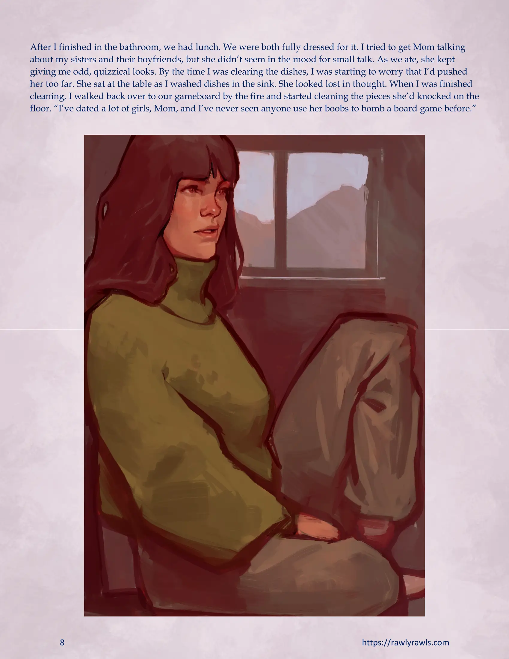 Marooned Christmas [BSA , Rawly Rawls] - 10a . Marooned Christmas - Chapter 10 [BSA , Rawly Rawls] - Page 8