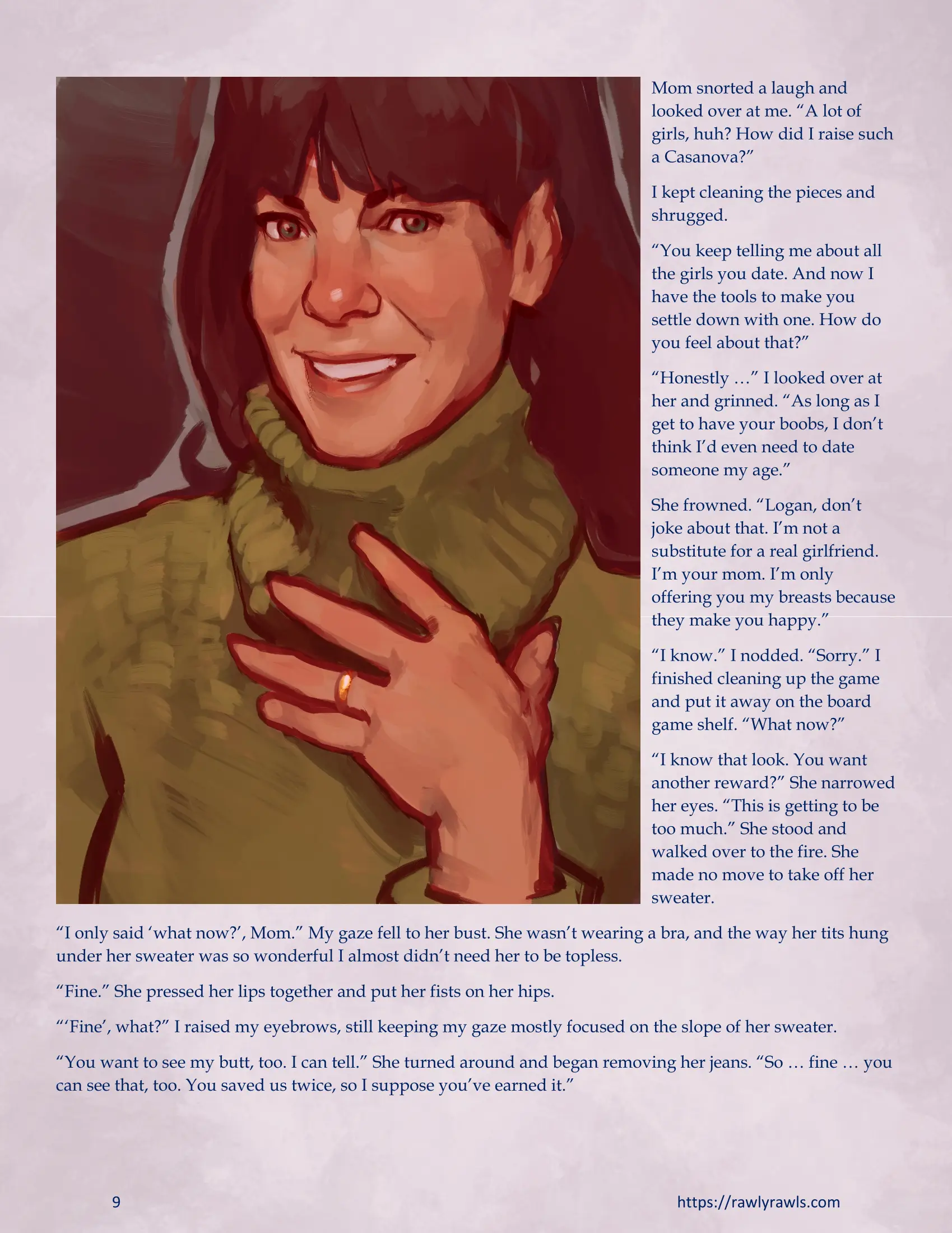 Marooned Christmas [BSA , Rawly Rawls] - 10a . Marooned Christmas - Chapter 10 [BSA , Rawly Rawls] - Page 9