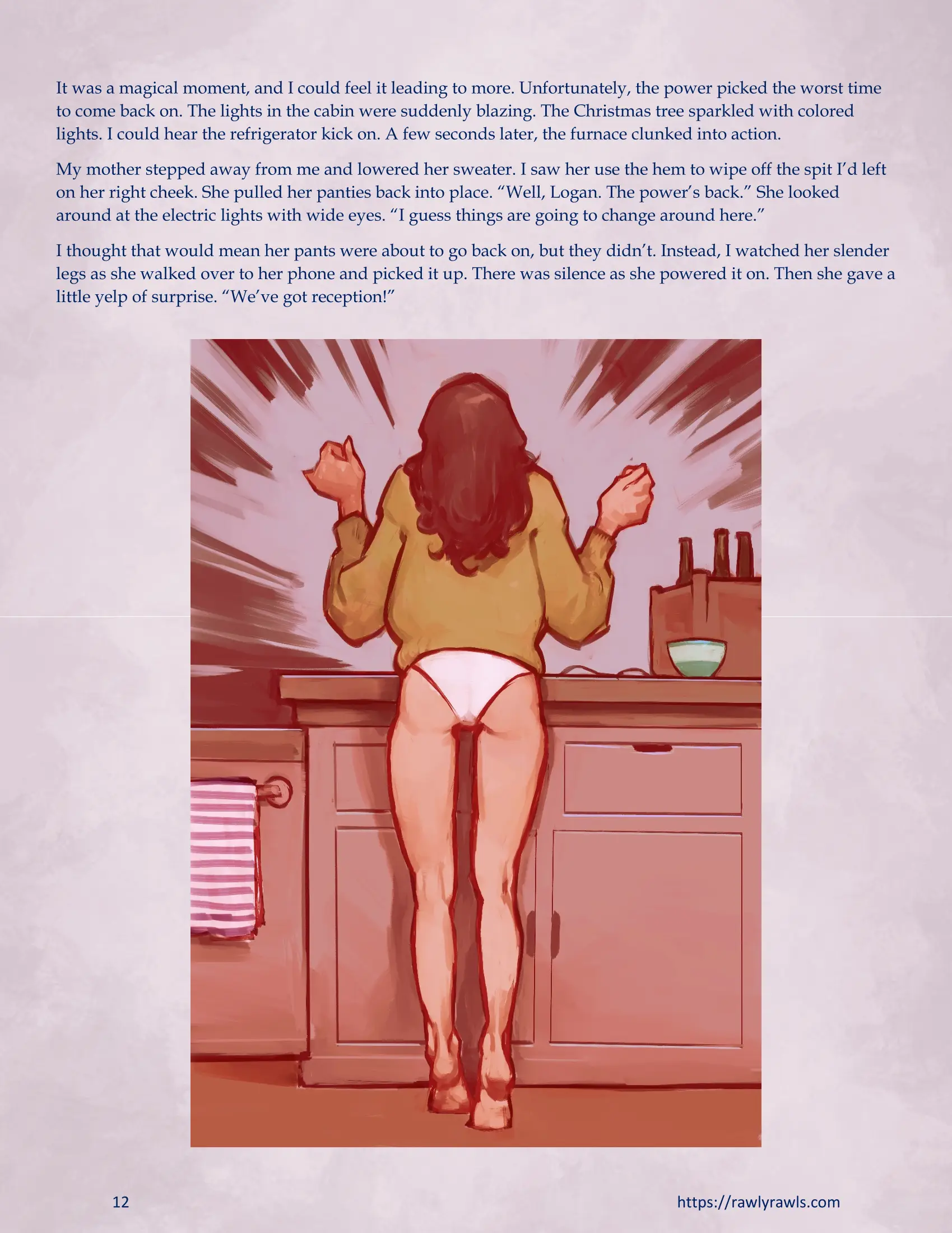 Marooned Christmas [BSA , Rawly Rawls] - 10a . Marooned Christmas - Chapter 10 [BSA , Rawly Rawls] - Page 12