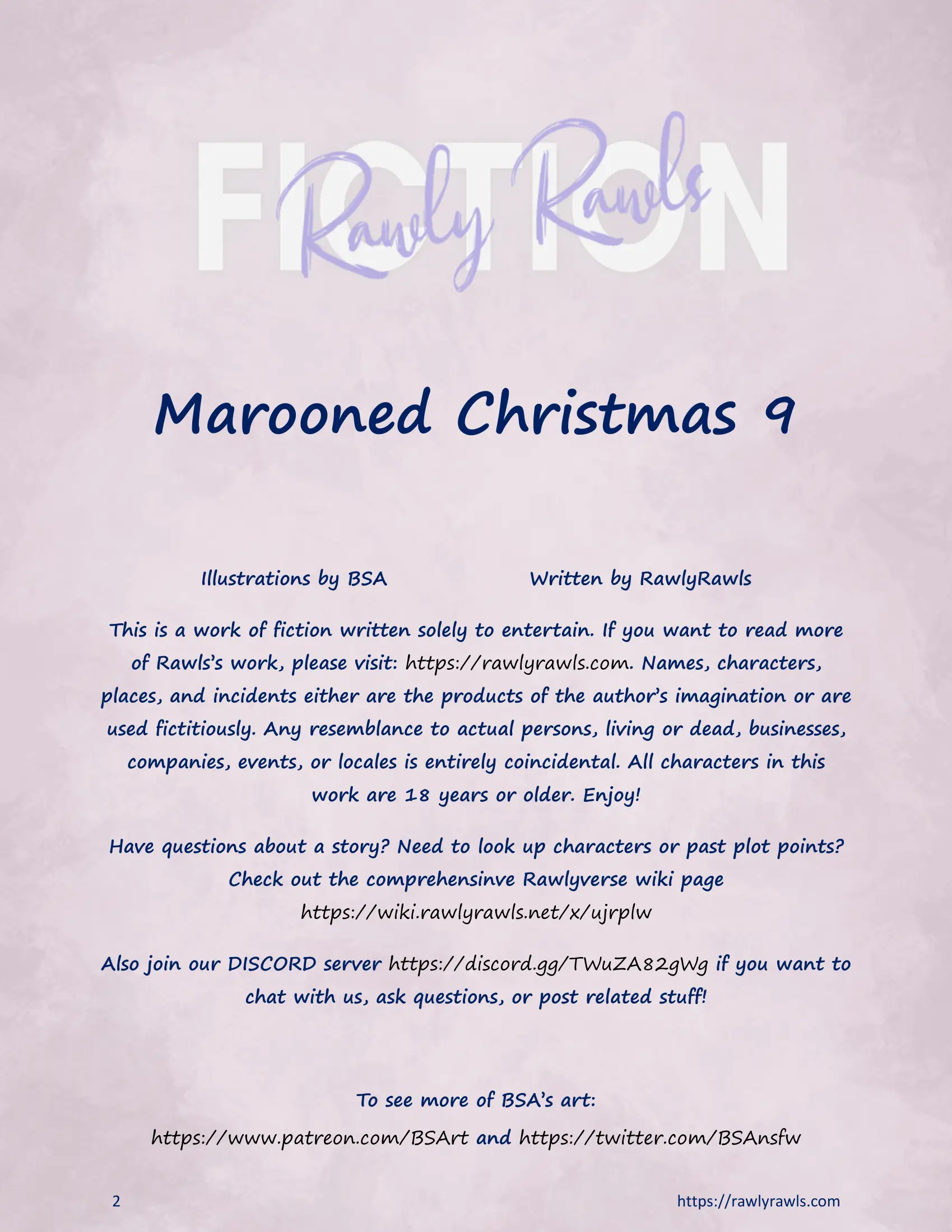 Marooned Christmas [BSA , Rawly Rawls] - 9 . Marooned Christmas - Chapter 9 [BSA , Rawly Rawls] - Page 2