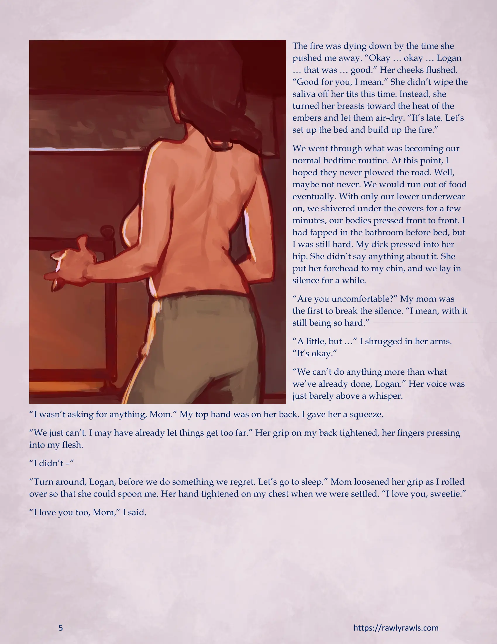 Marooned Christmas [BSA , Rawly Rawls] - 9 . Marooned Christmas - Chapter 9 [BSA , Rawly Rawls] - Page 5