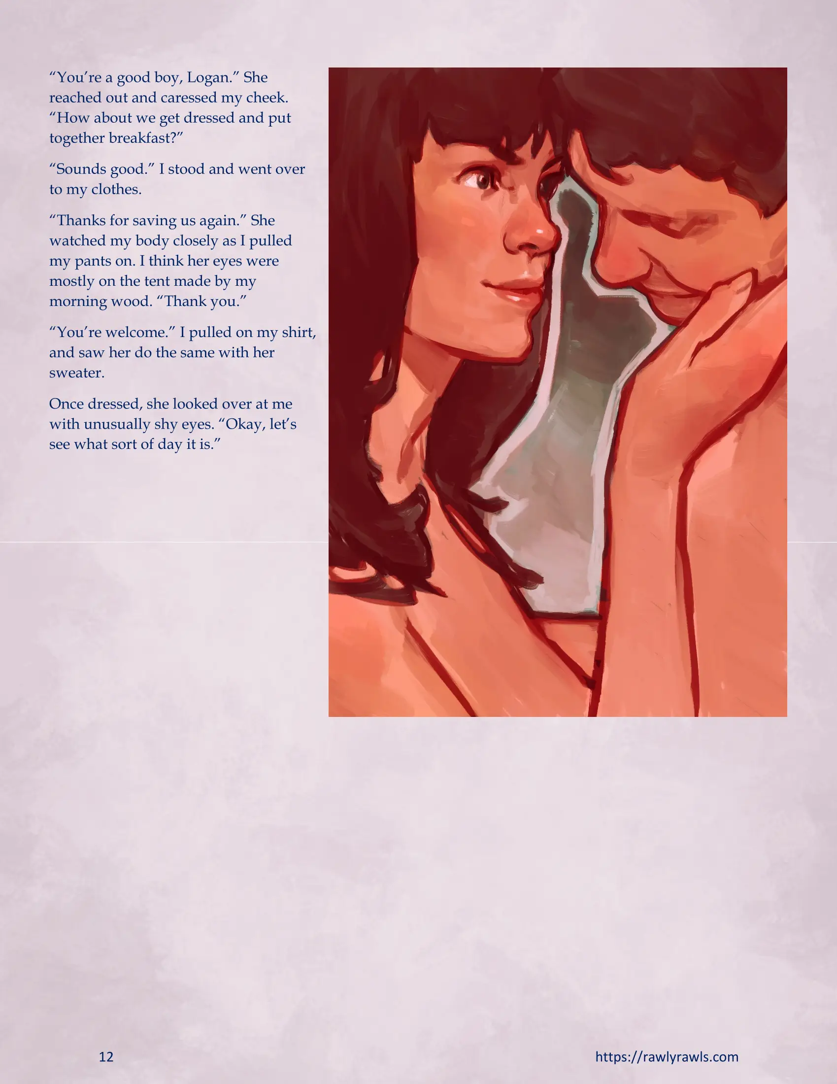 Marooned Christmas [BSA , Rawly Rawls] - 9 . Marooned Christmas - Chapter 9 [BSA , Rawly Rawls] - Page 12