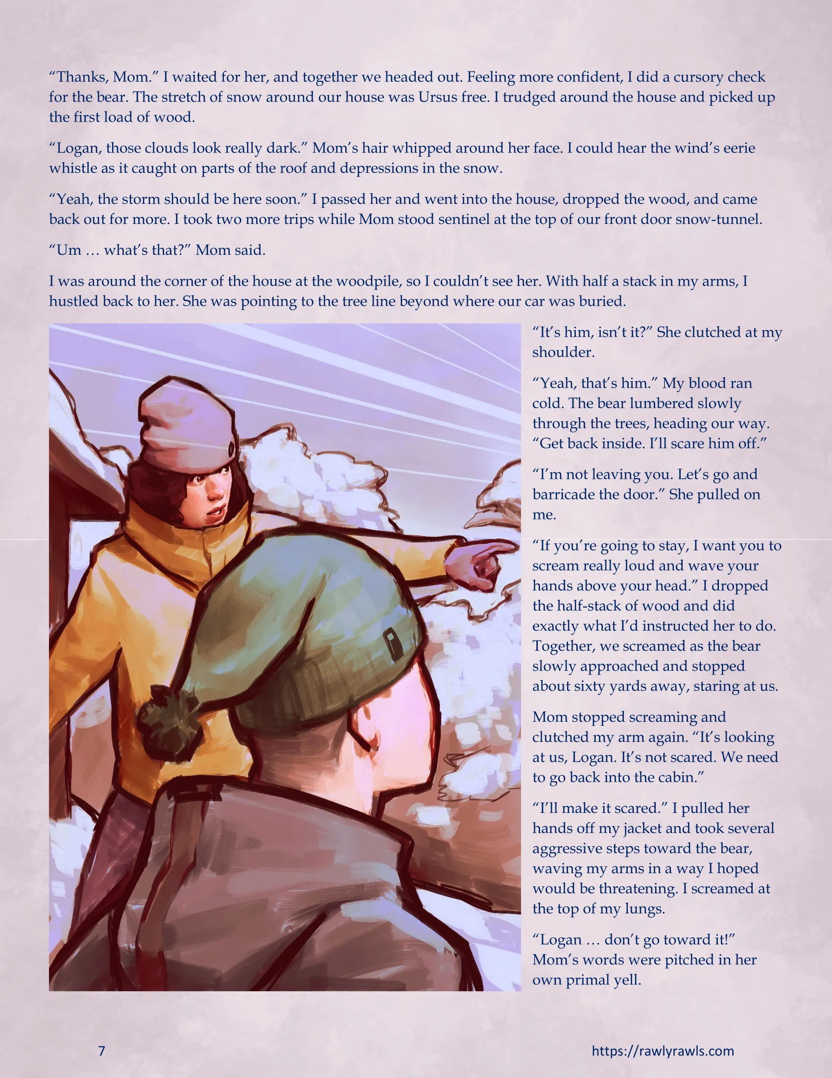 Marooned Christmas [BSA , Rawly Rawls] - 14 . Marooned Christmas - Chapter 14 [BSA , Rawly Rawls] - Page 7