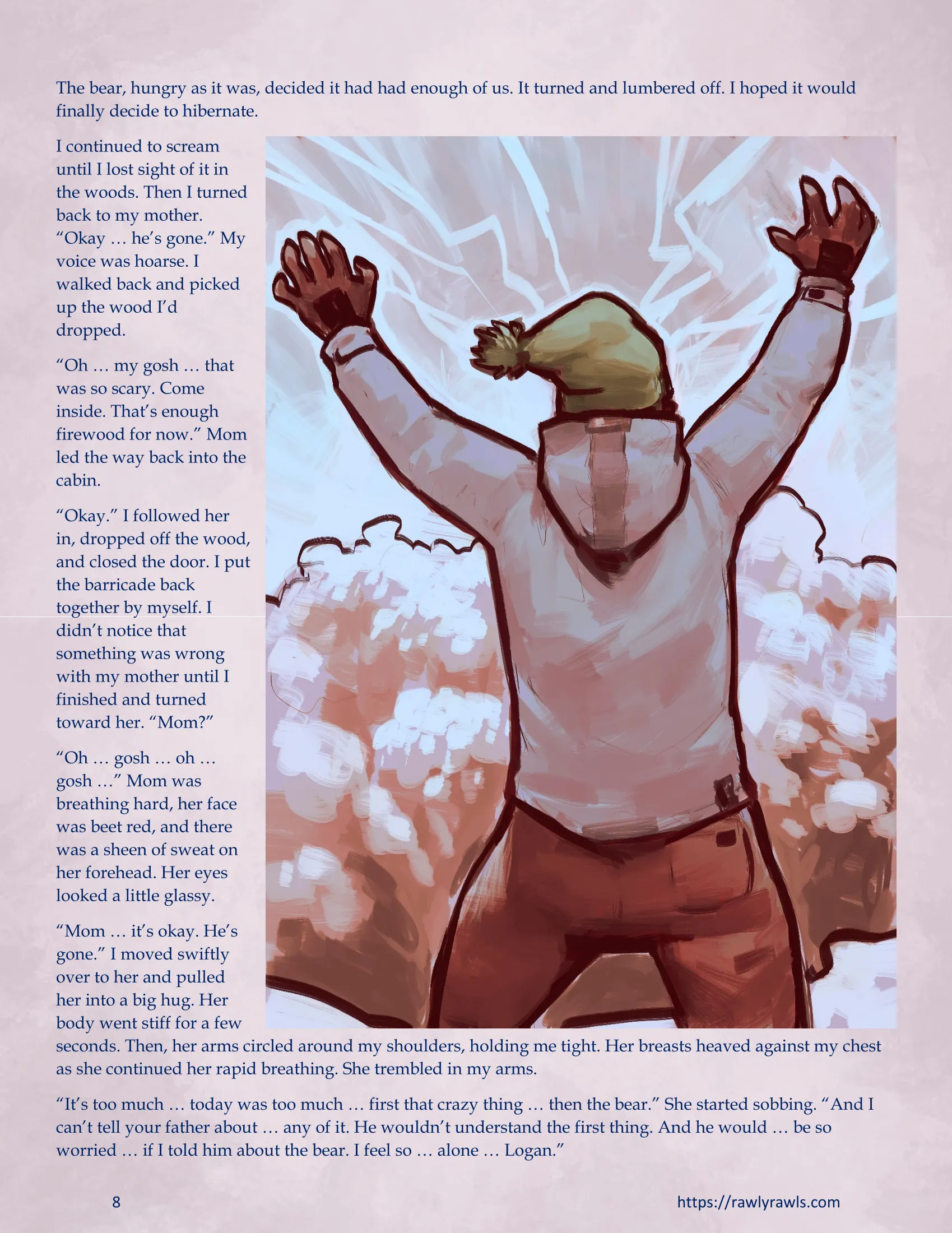 Marooned Christmas [BSA , Rawly Rawls] - 14 . Marooned Christmas - Chapter 14 [BSA , Rawly Rawls] - Page 8