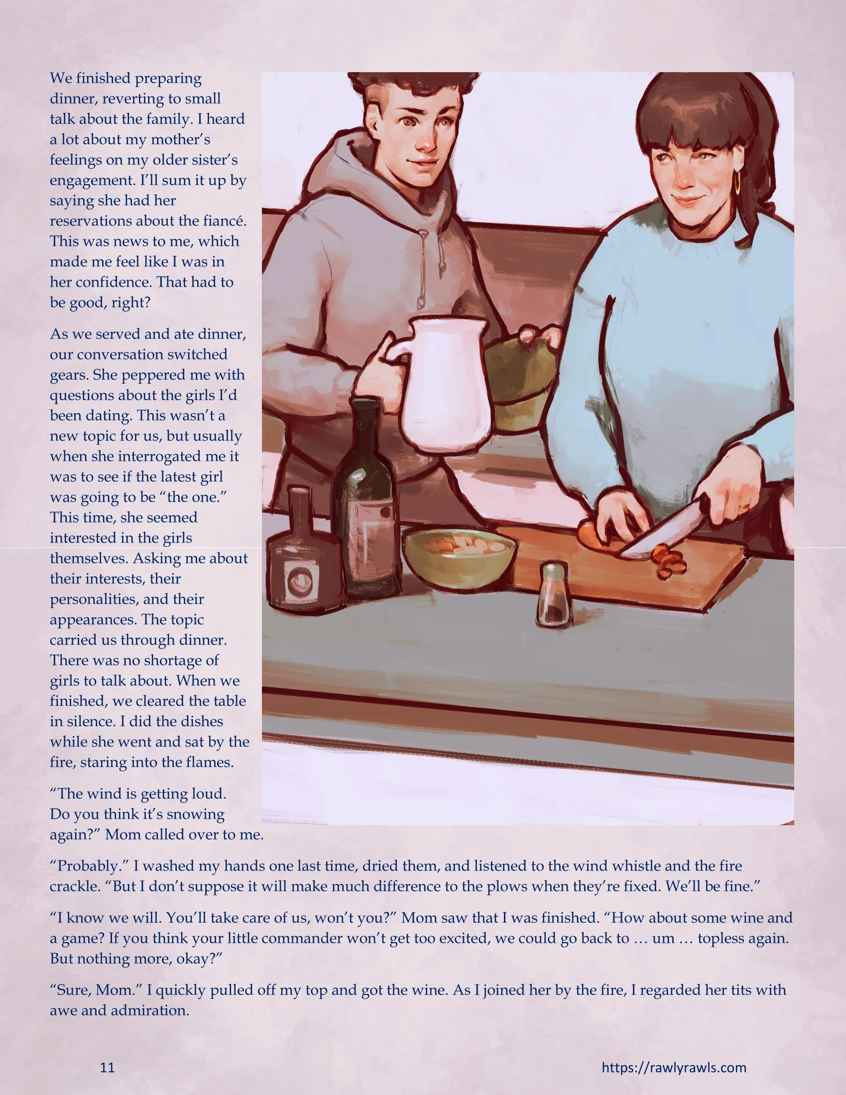 Marooned Christmas [BSA , Rawly Rawls] - 14 . Marooned Christmas - Chapter 14 [BSA , Rawly Rawls] - Page 11