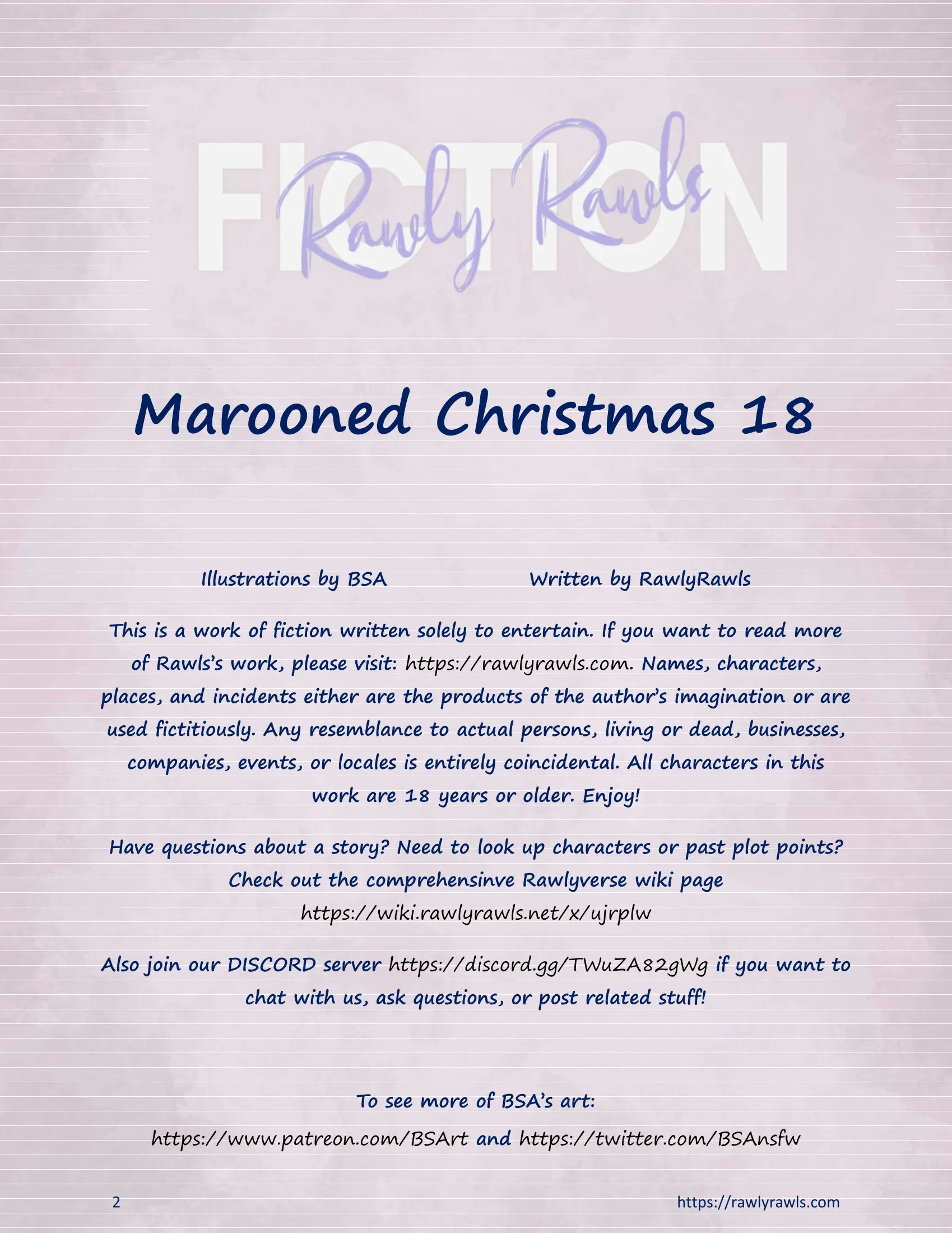 Marooned Christmas [BSA , Rawly Rawls] - 18 . Marooned Christmas - Chapter 18 [BSA , Rawly Rawls] - Page 2