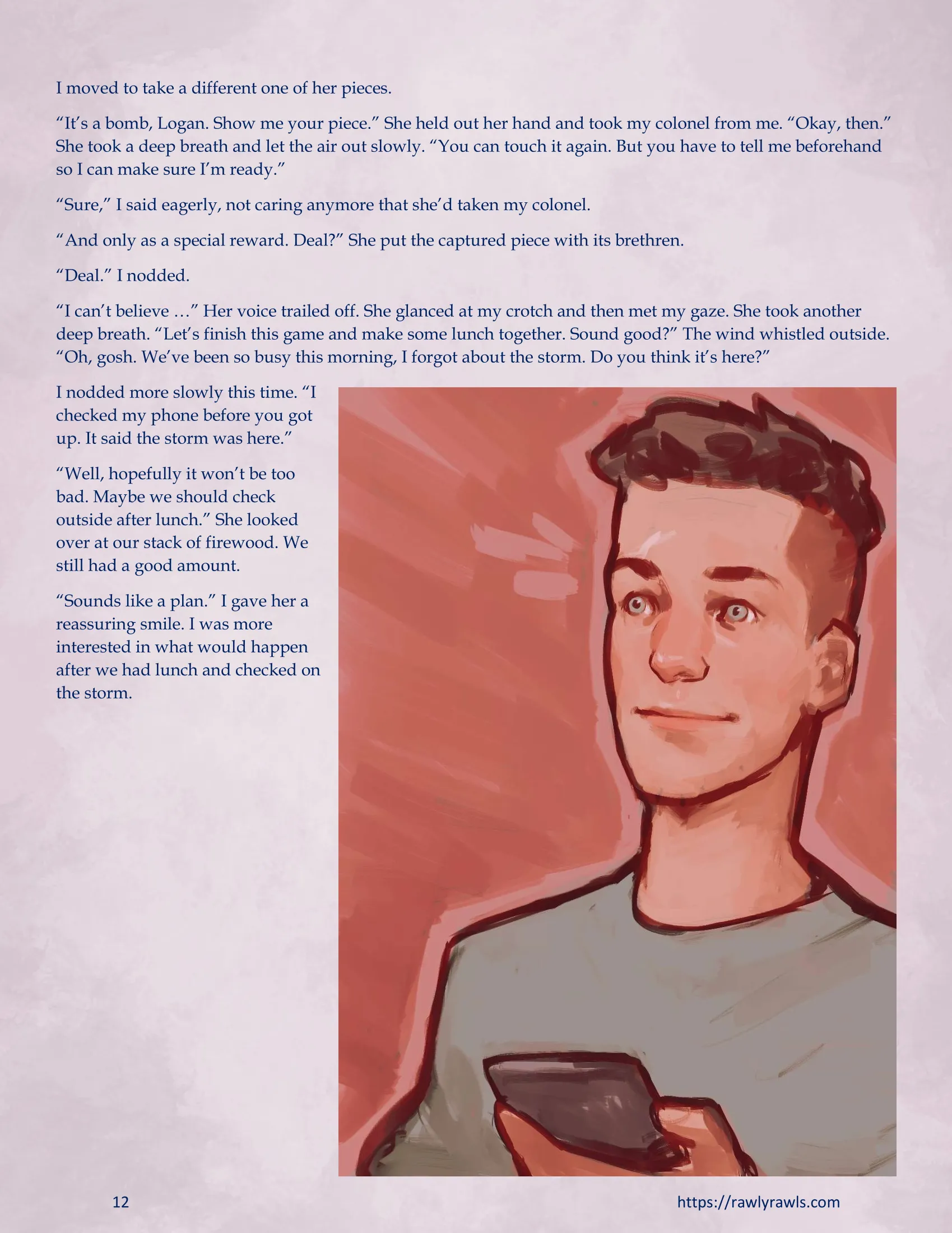 Marooned Christmas [BSA , Rawly Rawls] - 18 . Marooned Christmas - Chapter 18 [BSA , Rawly Rawls] - Page 12