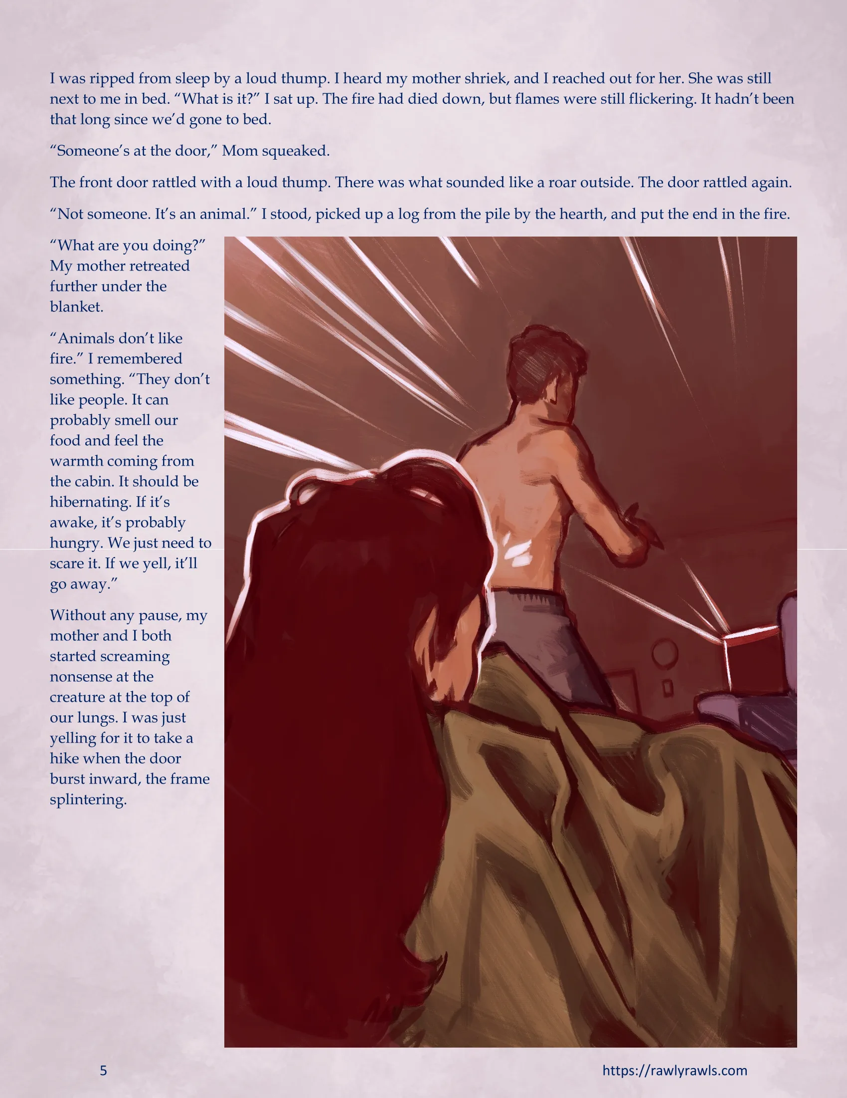 Marooned Christmas [BSA , Rawly Rawls] - 7 . Marooned Christmas - Chapter 7 [BSA , Rawly Rawls] - Page 5
