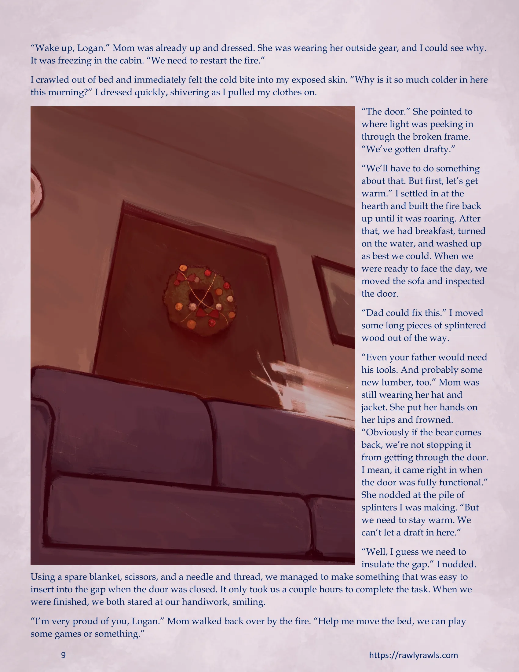 Marooned Christmas [BSA , Rawly Rawls] - 7 . Marooned Christmas - Chapter 7 [BSA , Rawly Rawls] - Page 9