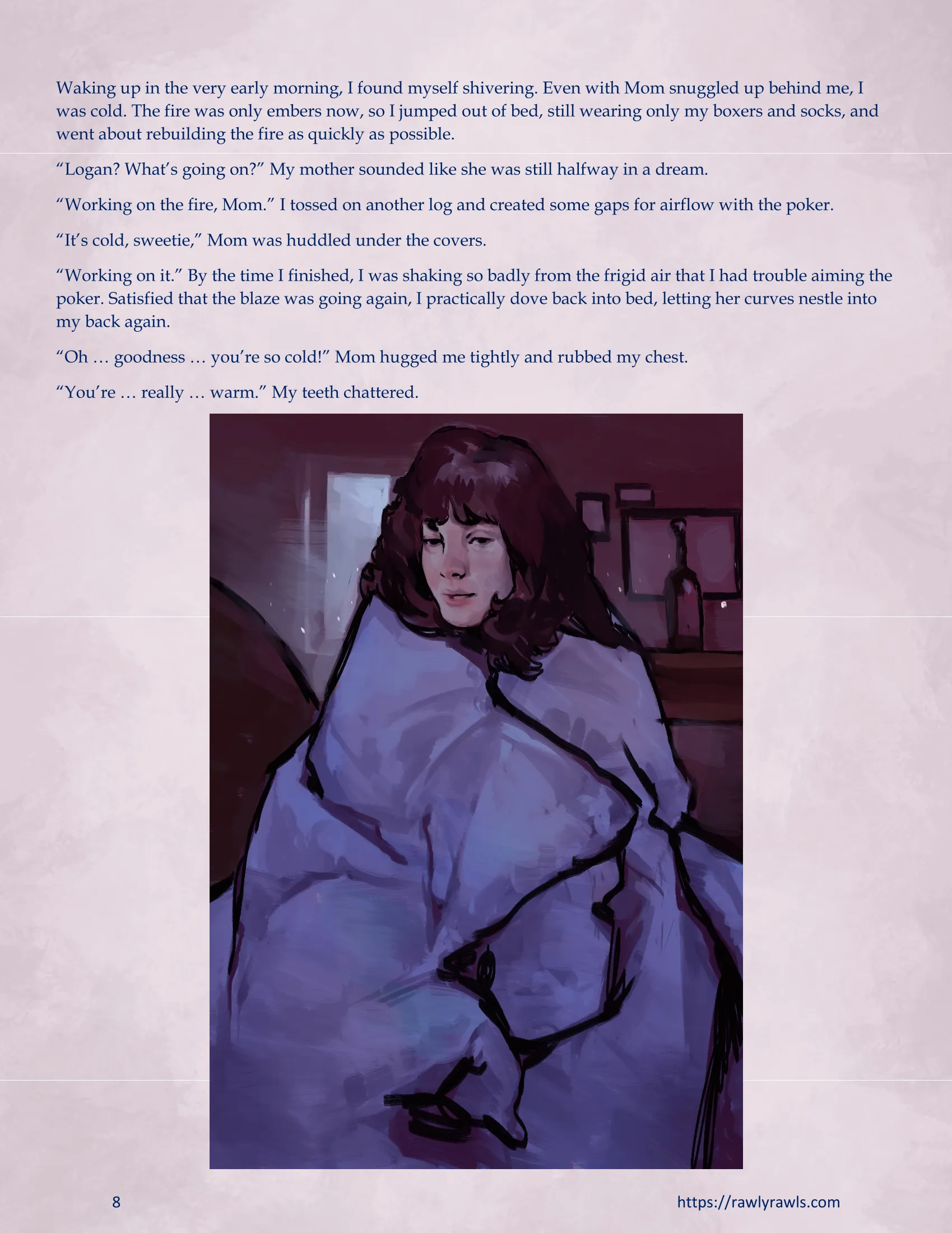 Marooned Christmas [BSA , Rawly Rawls] - 4 . Marooned Christmas - Chapter 4 [BSA , Rawly Rawls] - Page 8