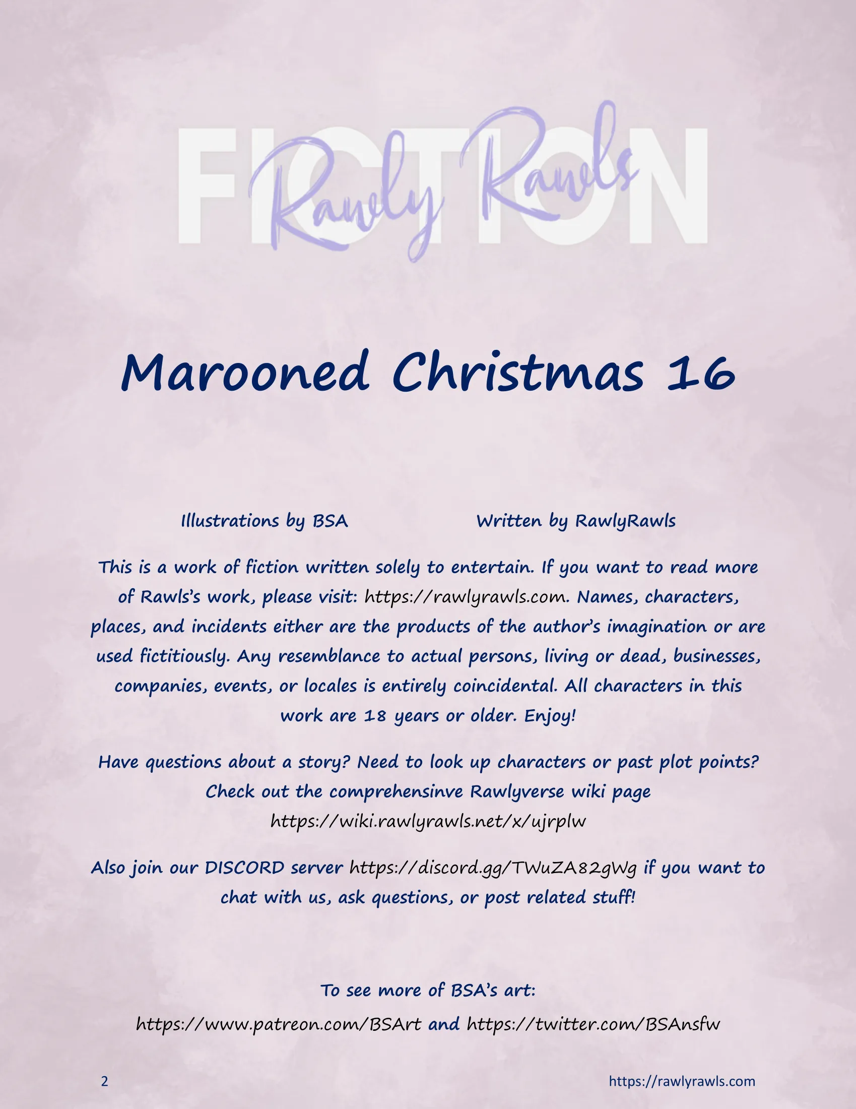 Marooned Christmas [BSA , Rawly Rawls] - 16 . Marooned Christmas - Chapter 16 [BSA , Rawly Rawls] - Page 2