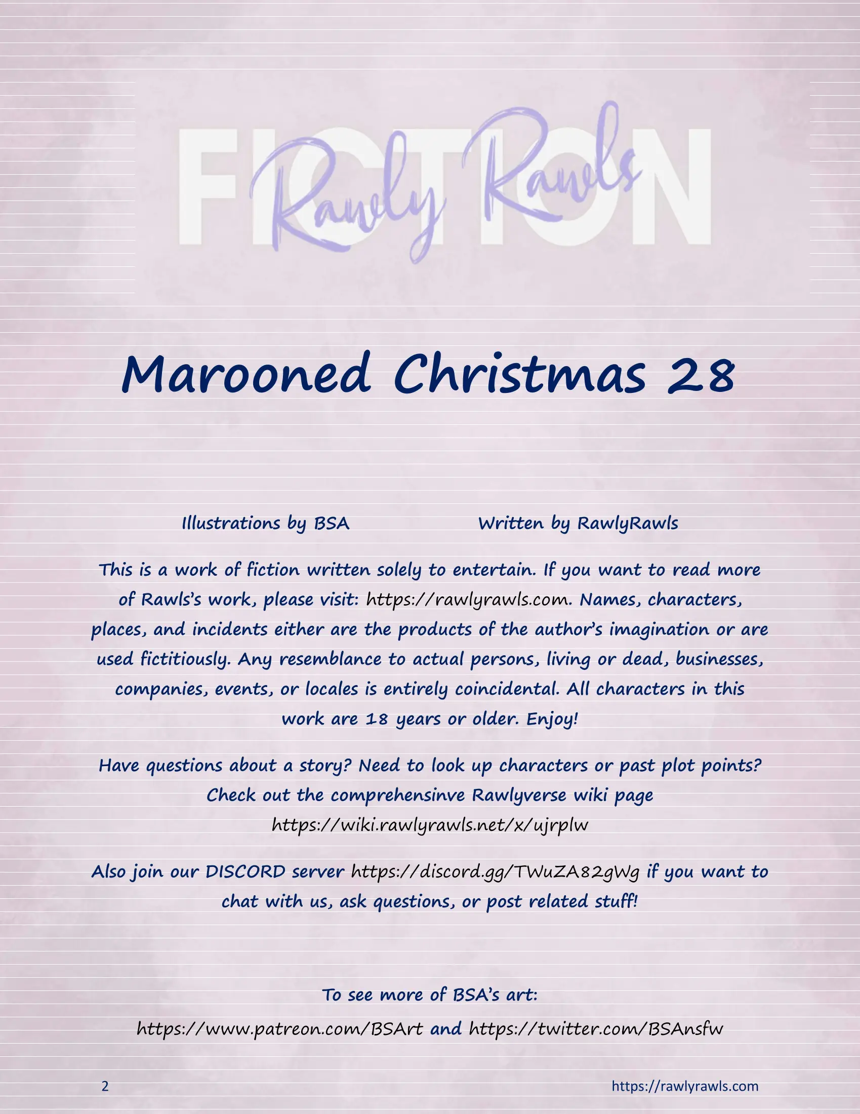 Marooned Christmas [BSA , Rawly Rawls] - 28 . Marooned Christmas - Chapter 28 [BSA , Rawly Rawls] - Page 2