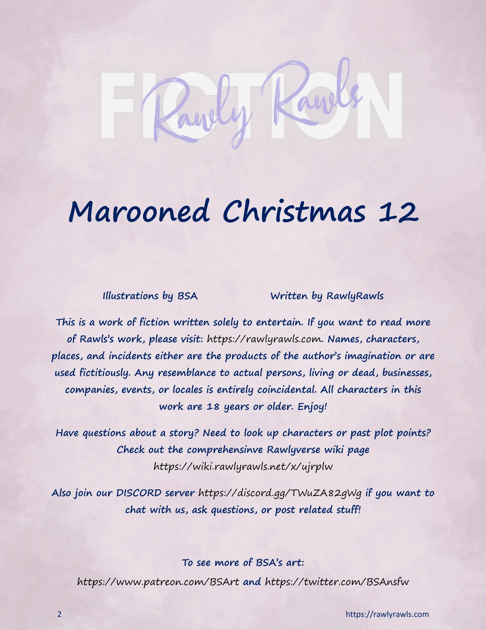 Marooned Christmas [BSA , Rawly Rawls] - 12 . Marooned Christmas - Chapter 12 [BSA , Rawly Rawls] - Page 2