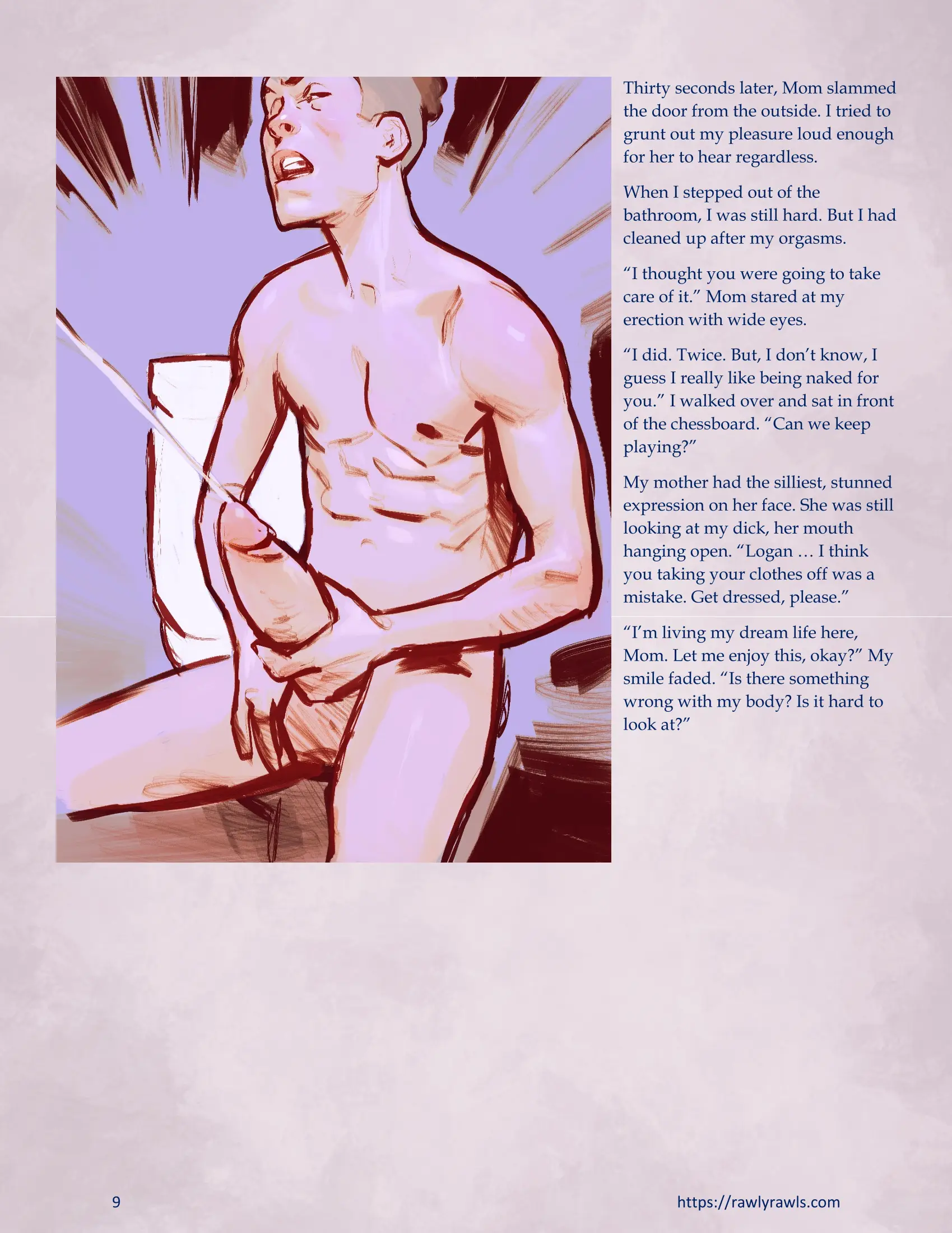Marooned Christmas [BSA , Rawly Rawls] - 12 . Marooned Christmas - Chapter 12 [BSA , Rawly Rawls] - Page 9