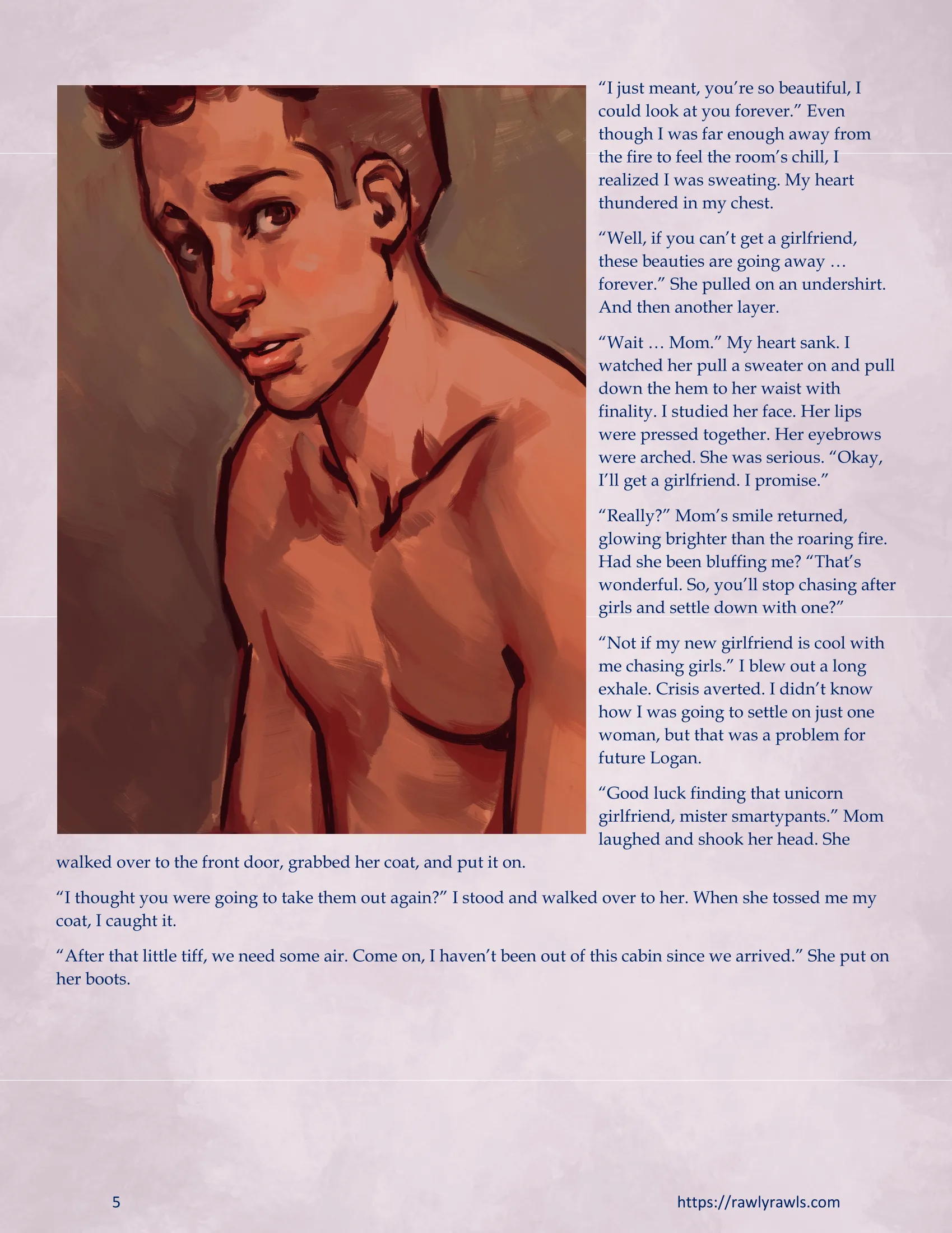 Marooned Christmas [BSA , Rawly Rawls] - 5 . Marooned Christmas - Chapter 5 [BSA , Rawly Rawls] - Page 5