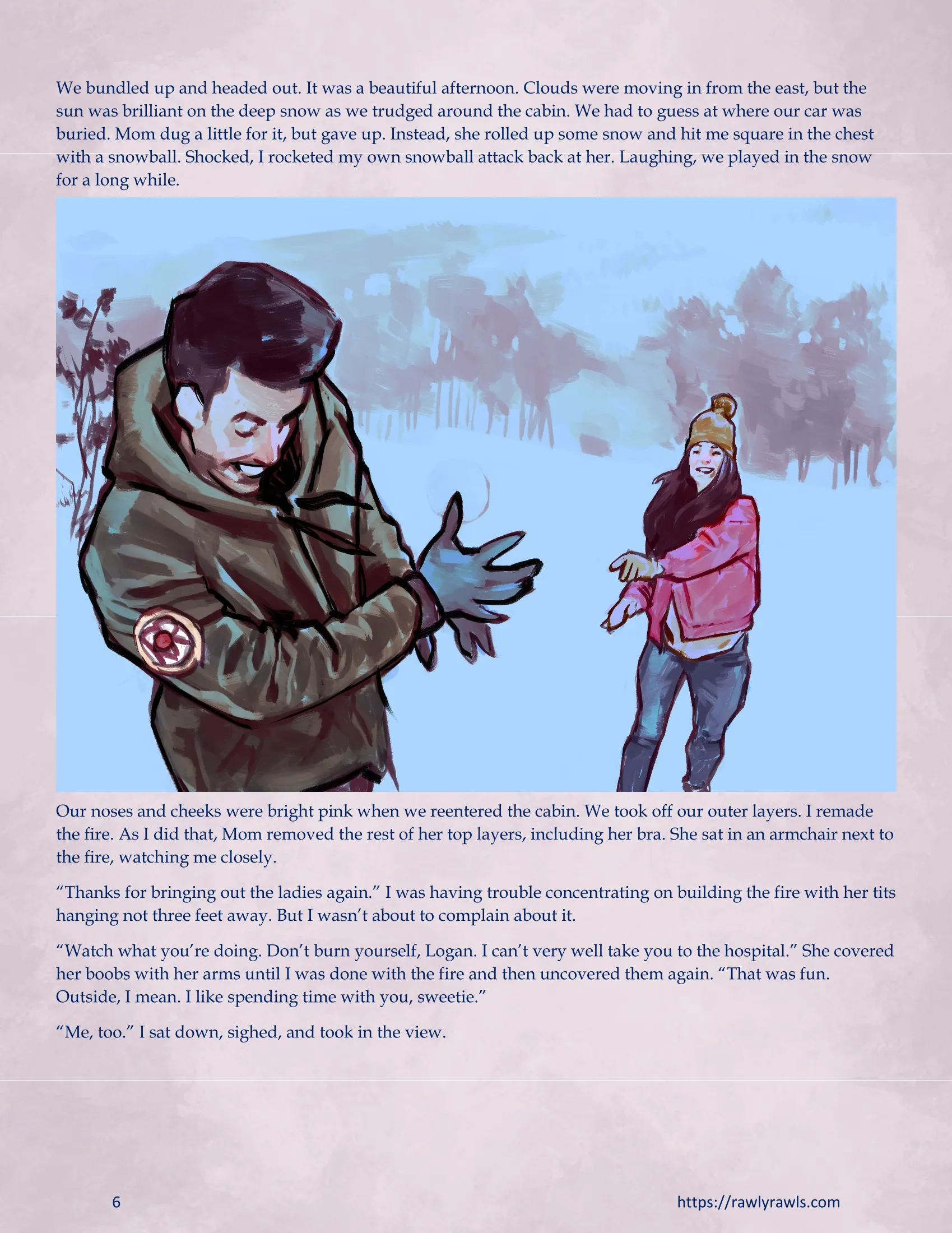 Marooned Christmas [BSA , Rawly Rawls] - 5 . Marooned Christmas - Chapter 5 [BSA , Rawly Rawls] - Page 6