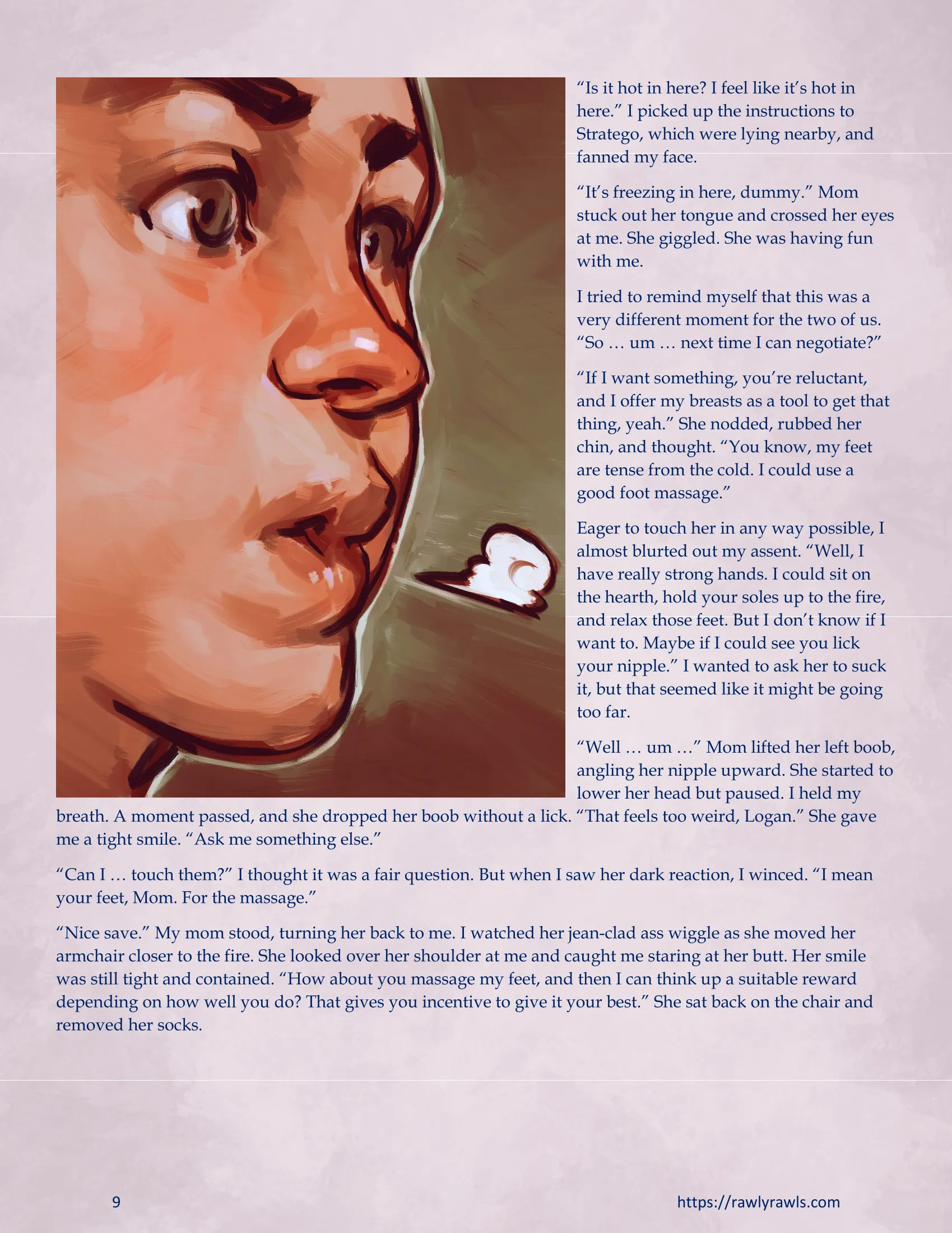 Marooned Christmas [BSA , Rawly Rawls] - 5 . Marooned Christmas - Chapter 5 [BSA , Rawly Rawls] - Page 9