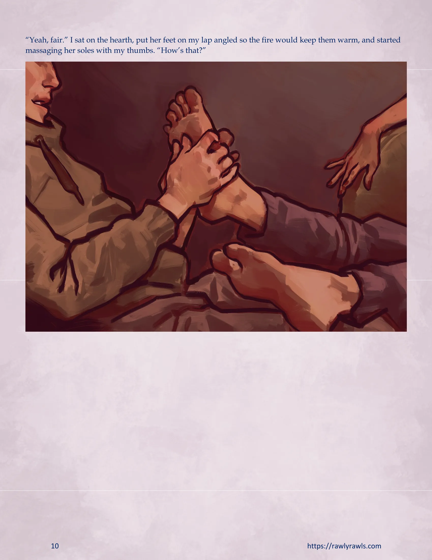 Marooned Christmas [BSA , Rawly Rawls] - 5 . Marooned Christmas - Chapter 5 [BSA , Rawly Rawls] - Page 10