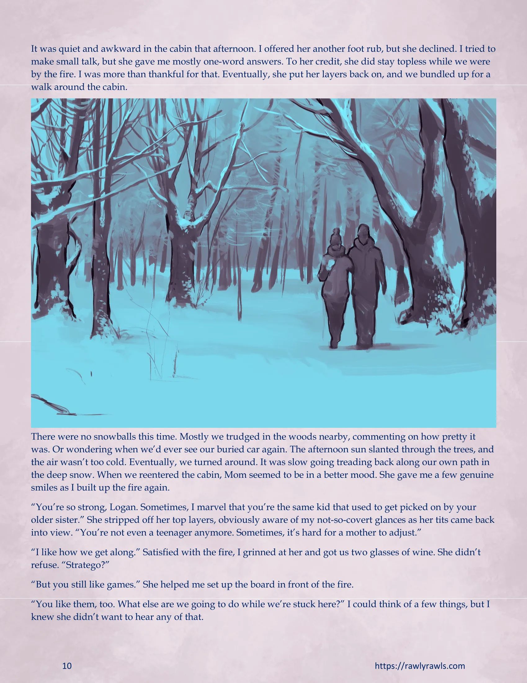 Marooned Christmas [BSA , Rawly Rawls] - 6 . Marooned Christmas - Chapter 6 [BSA , Rawly Rawls] - Page 10