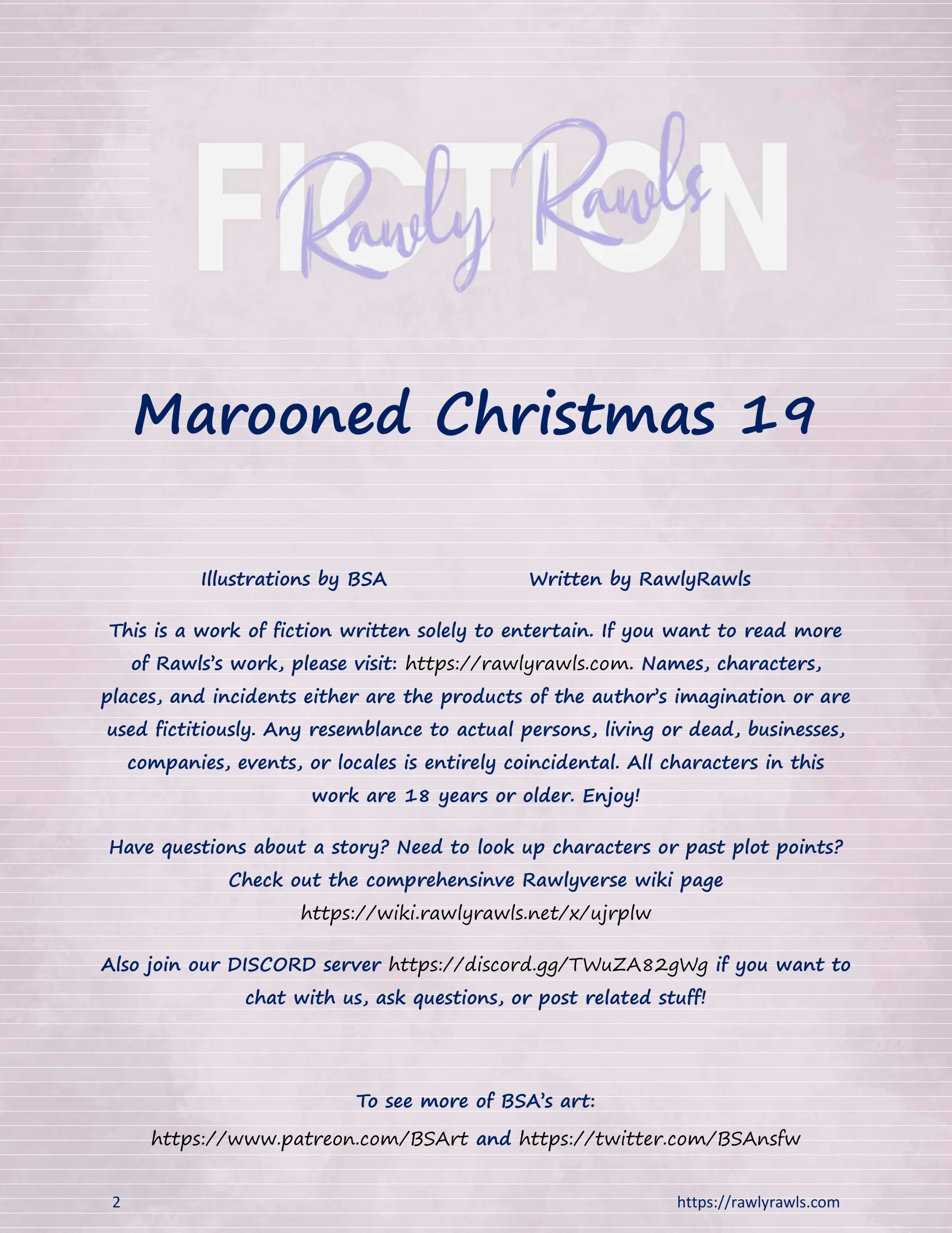 Marooned Christmas [BSA , Rawly Rawls] - 19 . Marooned Christmas - Chapter 19 [BSA , Rawly Rawls] - Page 2