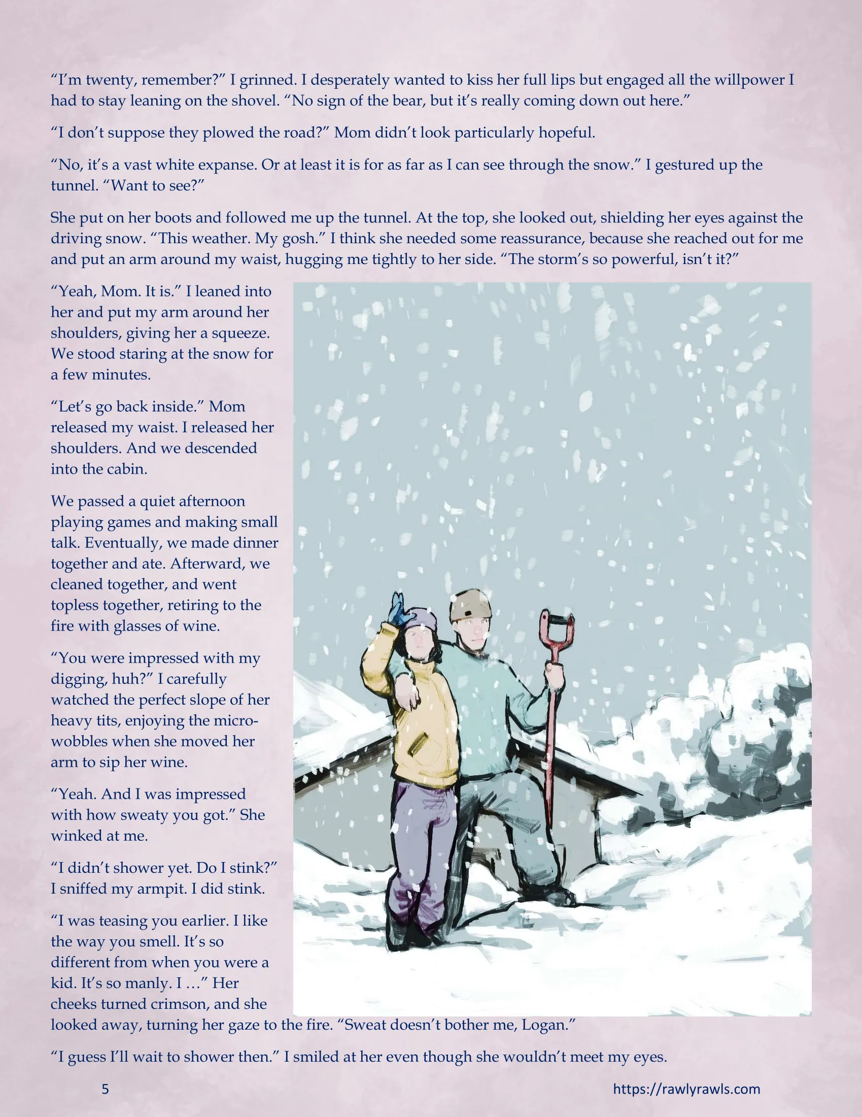 Marooned Christmas [BSA , Rawly Rawls] - 19 . Marooned Christmas - Chapter 19 [BSA , Rawly Rawls] - Page 5