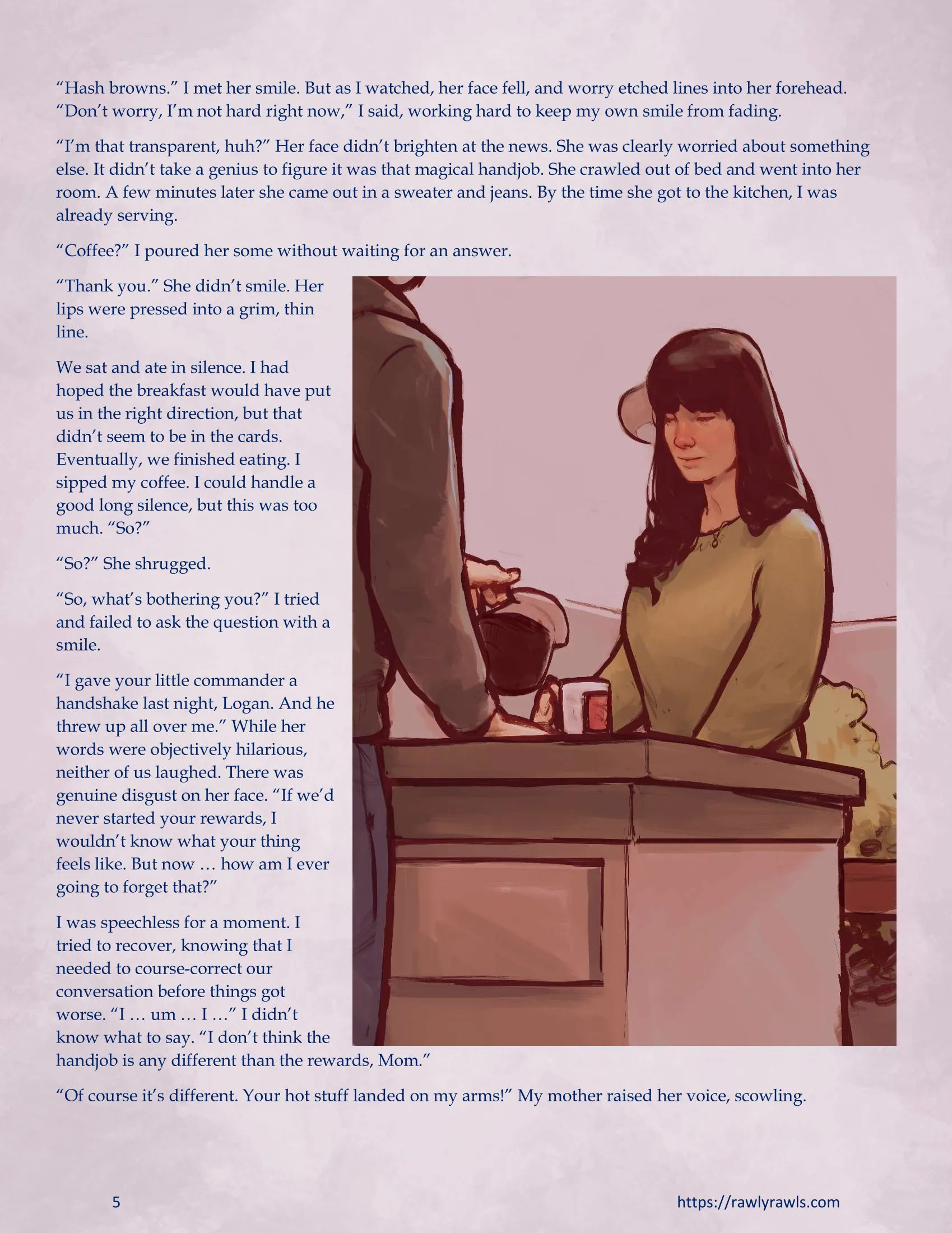 Marooned Christmas [BSA , Rawly Rawls] - 17 . Marooned Christmas - Chapter 17 [BSA , Rawly Rawls] - Page 5