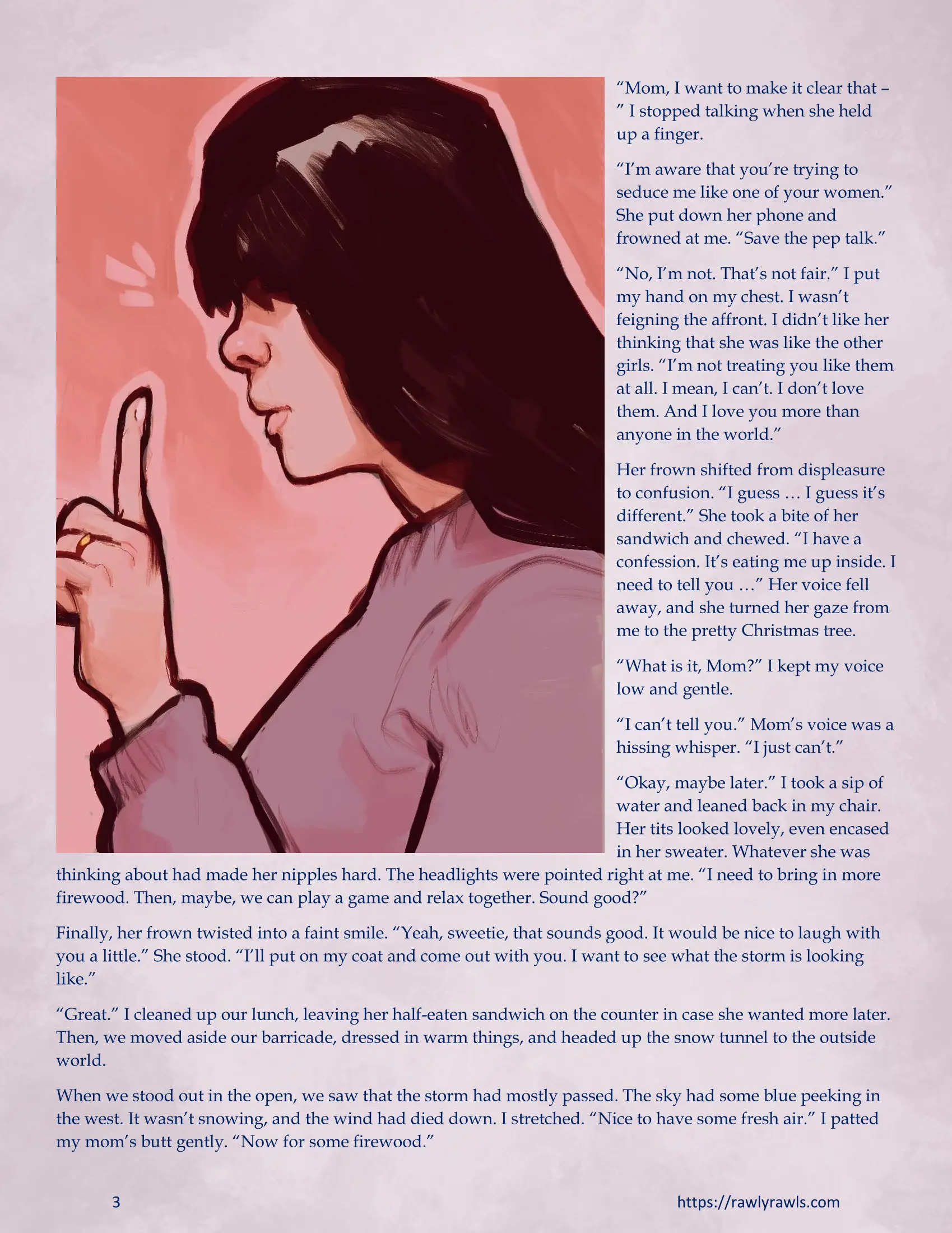Marooned Christmas [BSA , Rawly Rawls] - 23 . Marooned Christmas - Chapter 23 [BSA , Rawly Rawls] - Page 3