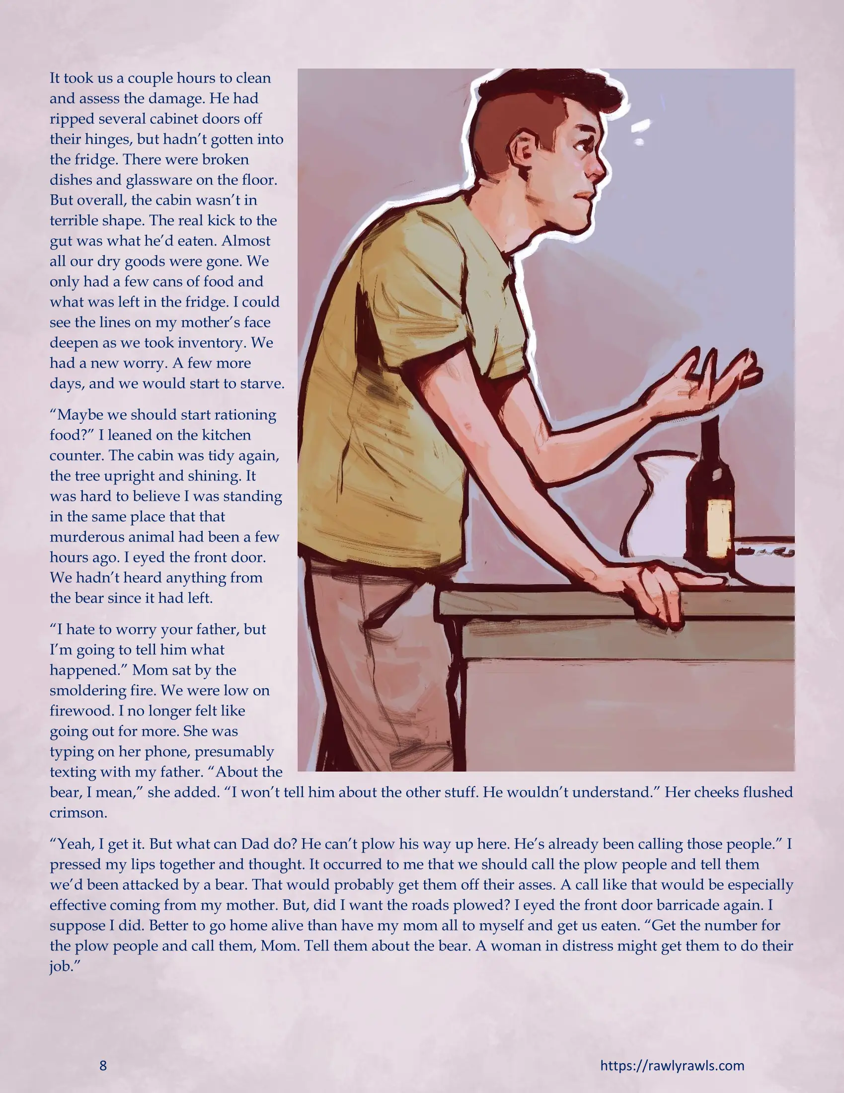 Marooned Christmas [BSA , Rawly Rawls] - 23 . Marooned Christmas - Chapter 23 [BSA , Rawly Rawls] - Page 8