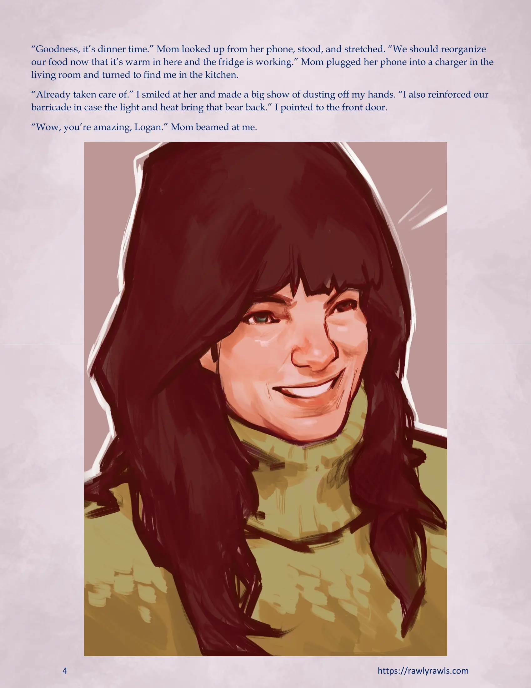 Marooned Christmas [BSA , Rawly Rawls] - 11 . Marooned Christmas - Chapter 11 [BSA , Rawly Rawls] - Page 4
