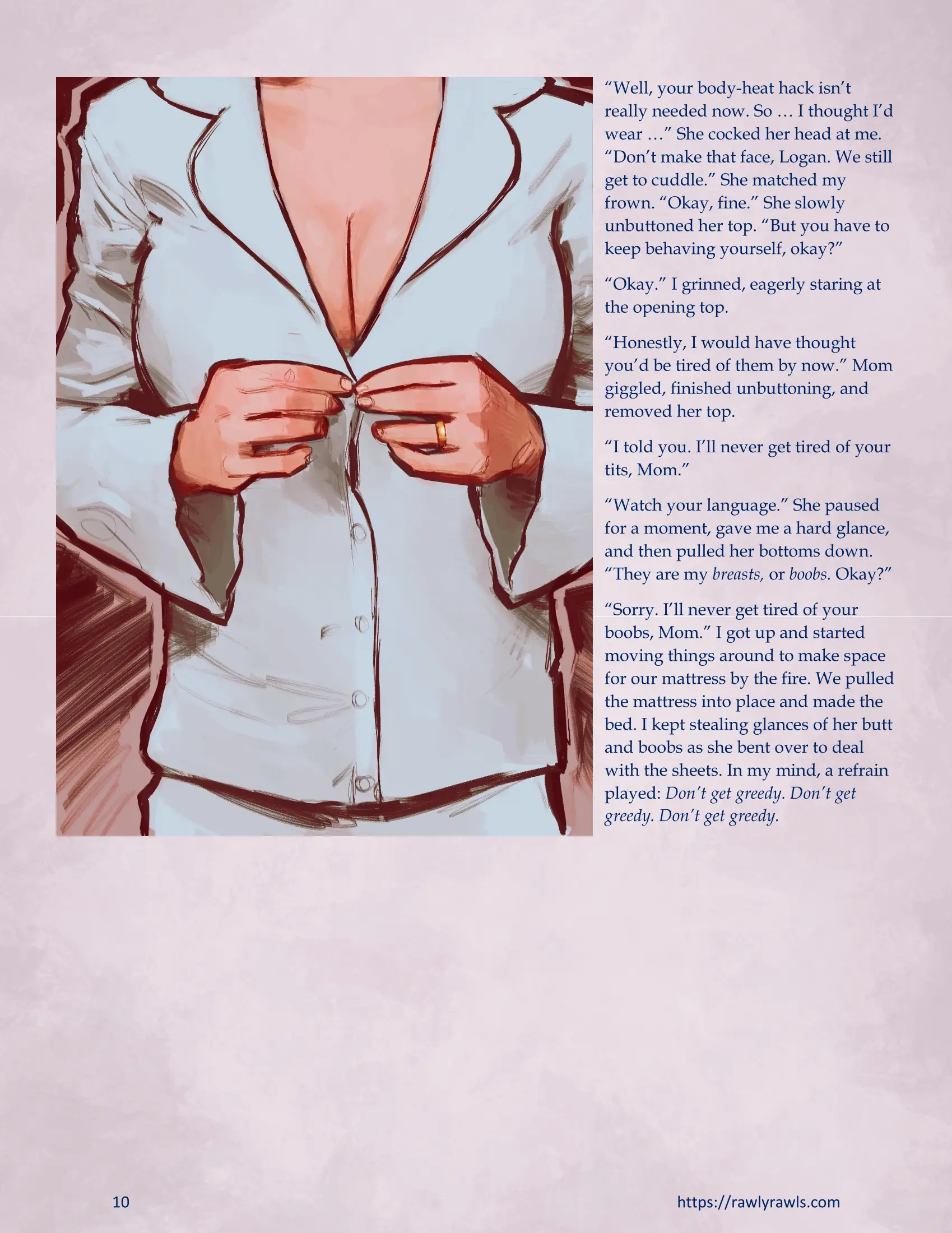 Marooned Christmas [BSA , Rawly Rawls] - 11 . Marooned Christmas - Chapter 11 [BSA , Rawly Rawls] - Page 10