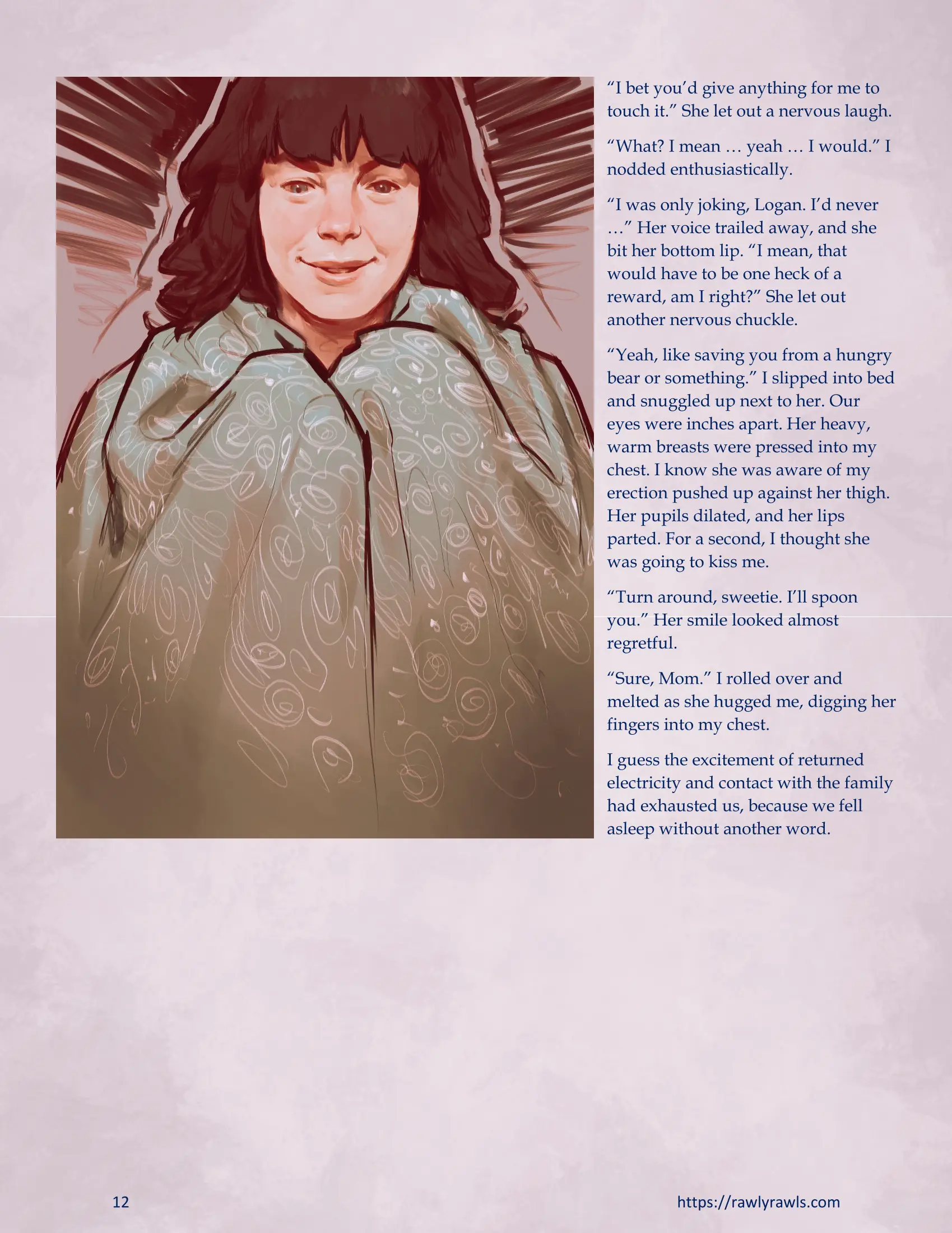 Marooned Christmas [BSA , Rawly Rawls] - 11 . Marooned Christmas - Chapter 11 [BSA , Rawly Rawls] - Page 12