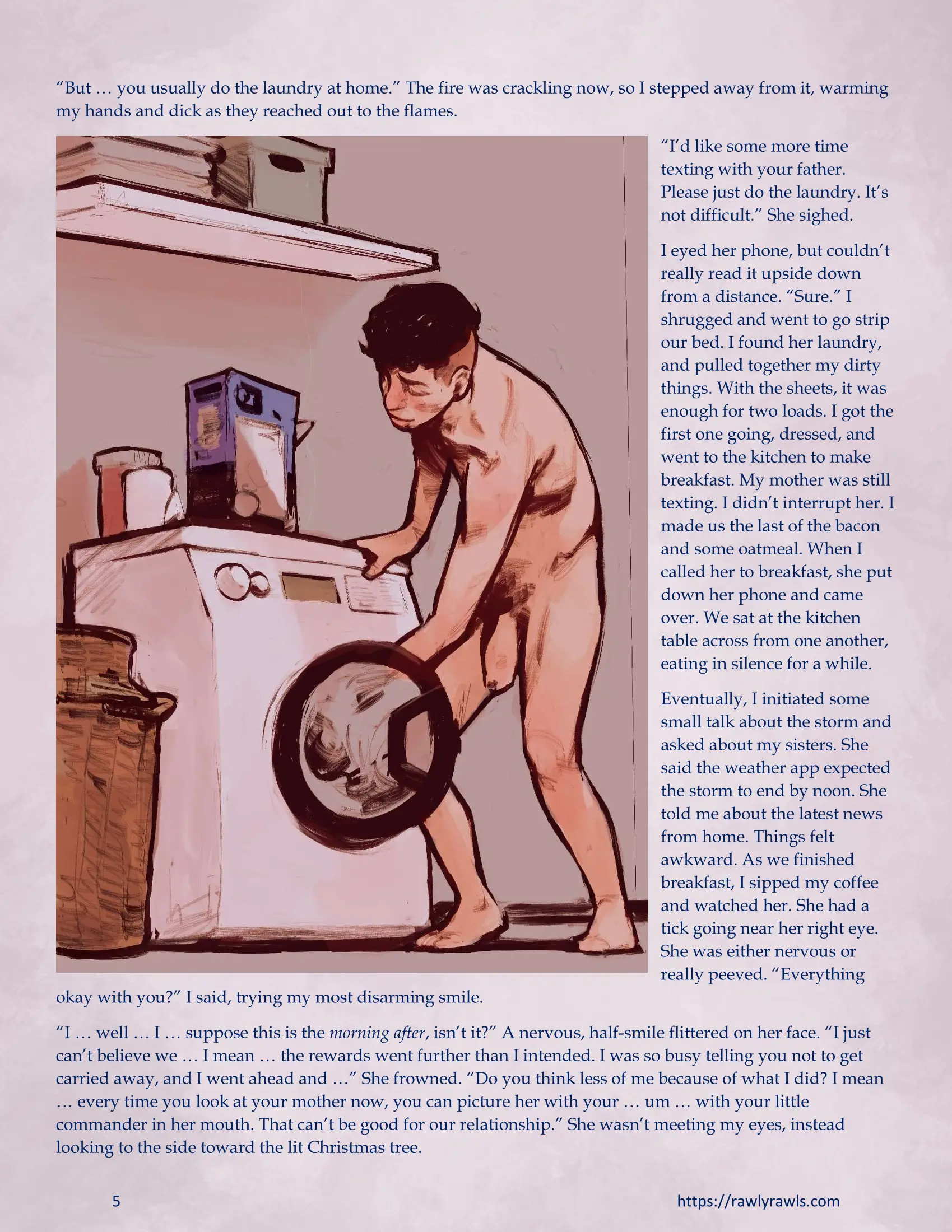 Marooned Christmas [BSA , Rawly Rawls] - 21 . Marooned Christmas - Chapter 21 [BSA , Rawly Rawls] - Page 5