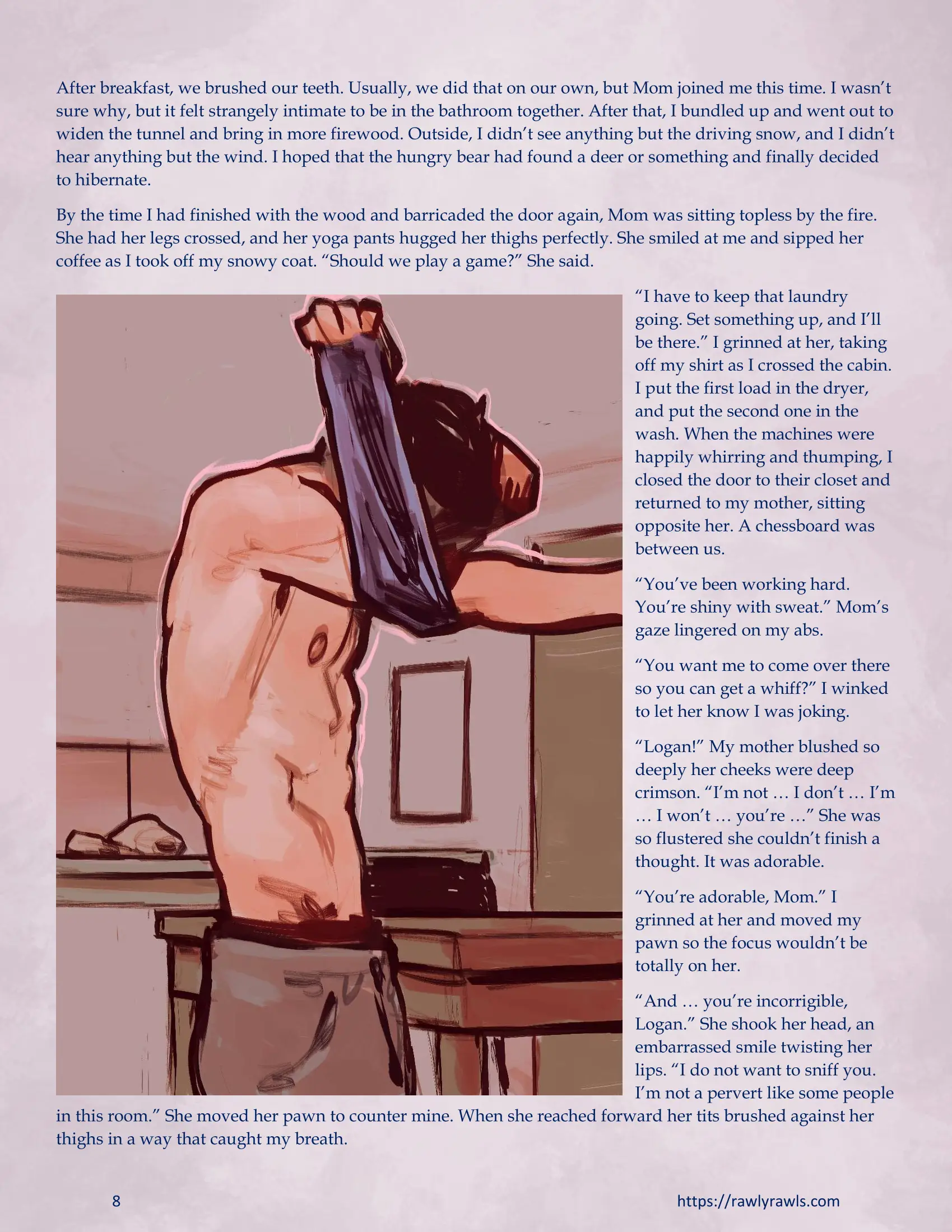 Marooned Christmas [BSA , Rawly Rawls] - 21 . Marooned Christmas - Chapter 21 [BSA , Rawly Rawls] - Page 8