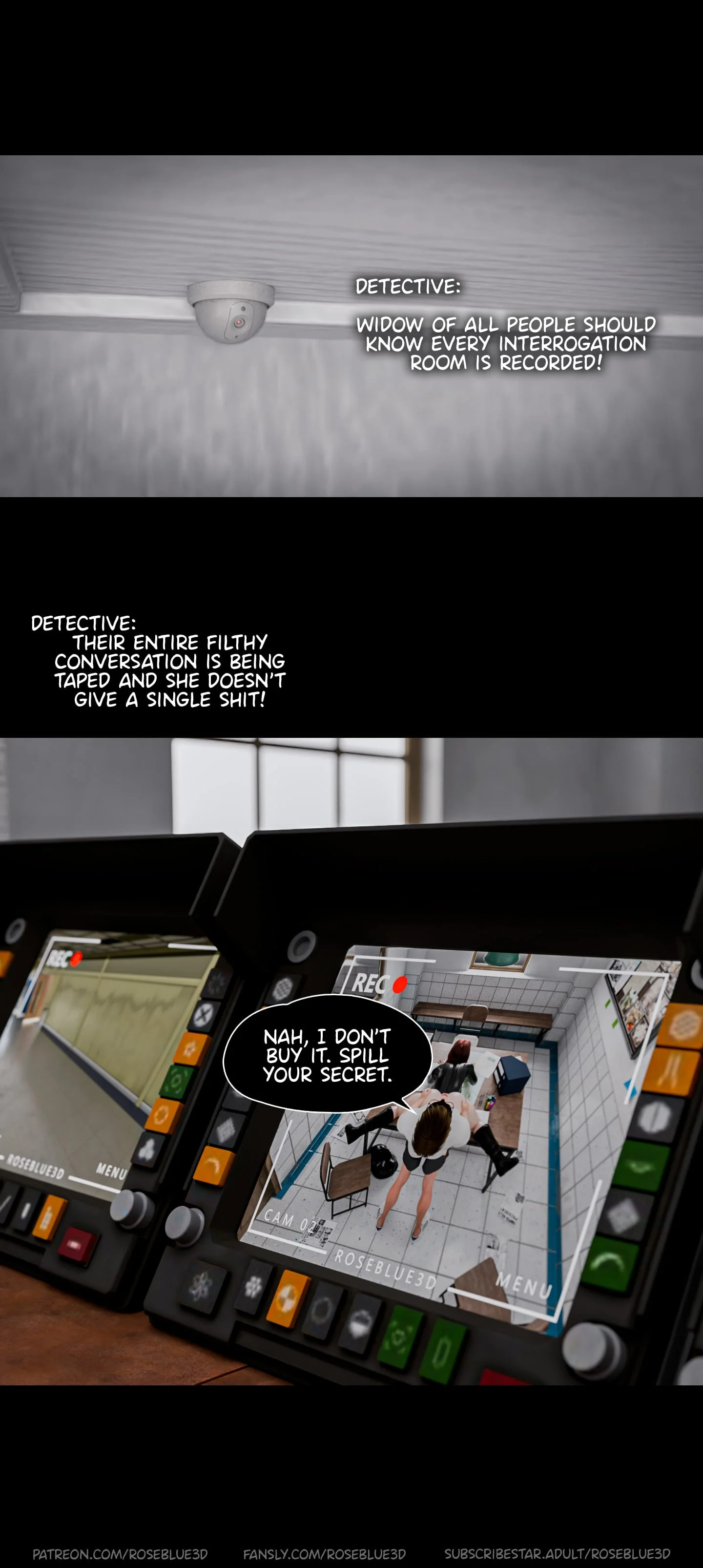 My Neighbor’s Widow  [RoseBlue3D] - 48 . My Neighbor's Widow - Ch.48 - Page 19