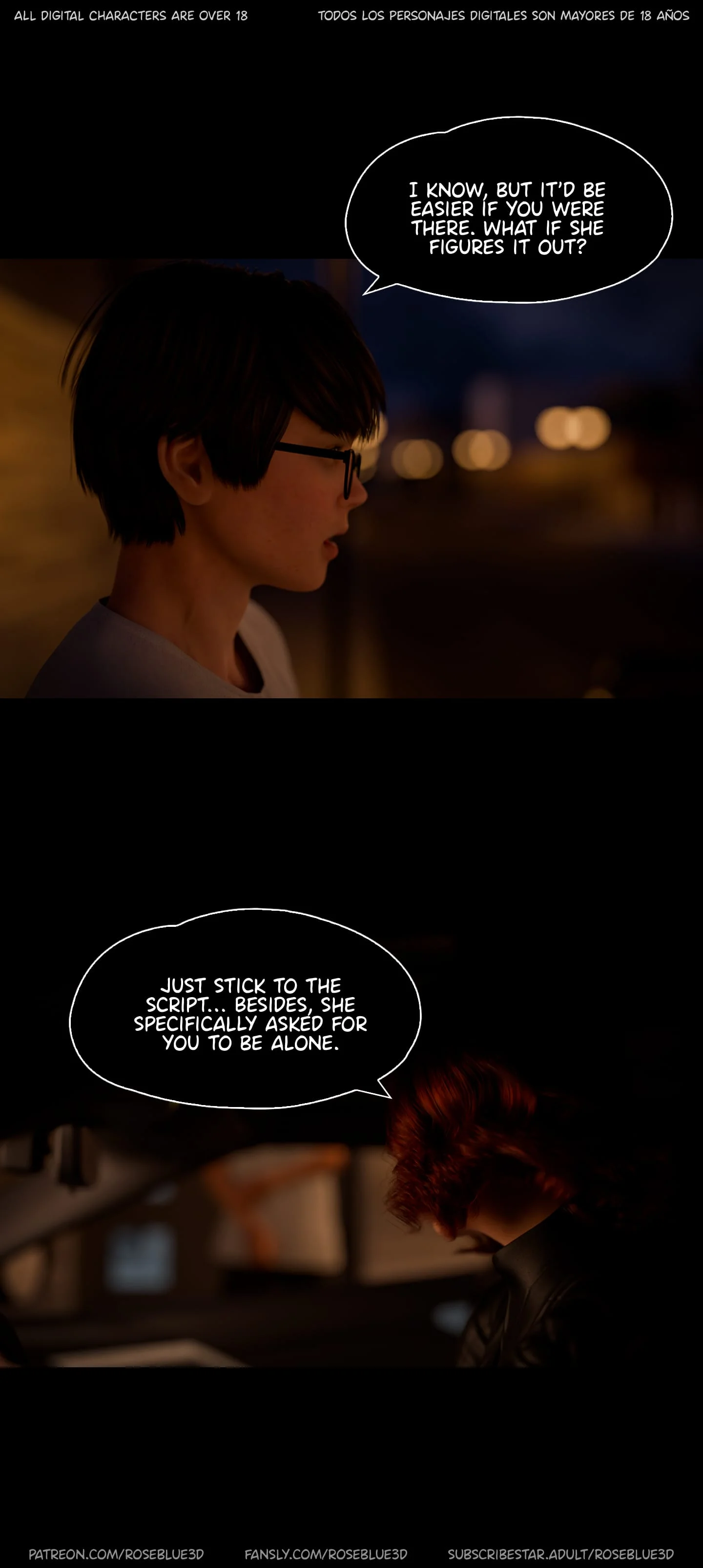 My Neighbor’s Widow  [RoseBlue3D] - 48 . My Neighbor's Widow - Ch.48 - Page 104