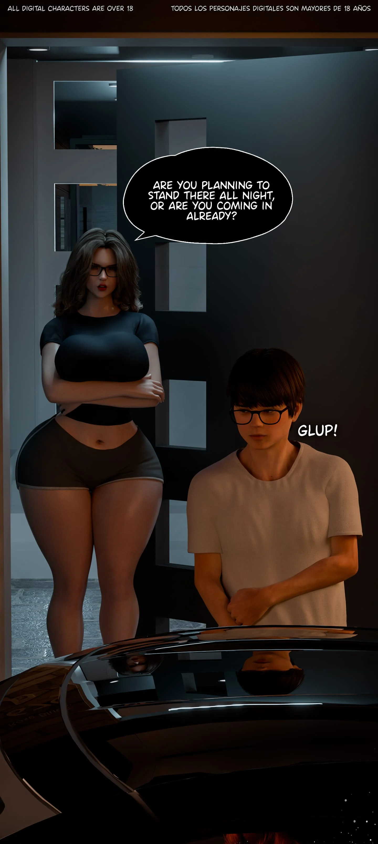 My Neighbor’s Widow  [RoseBlue3D] - 48 . My Neighbor's Widow - Ch.48 - Page 106