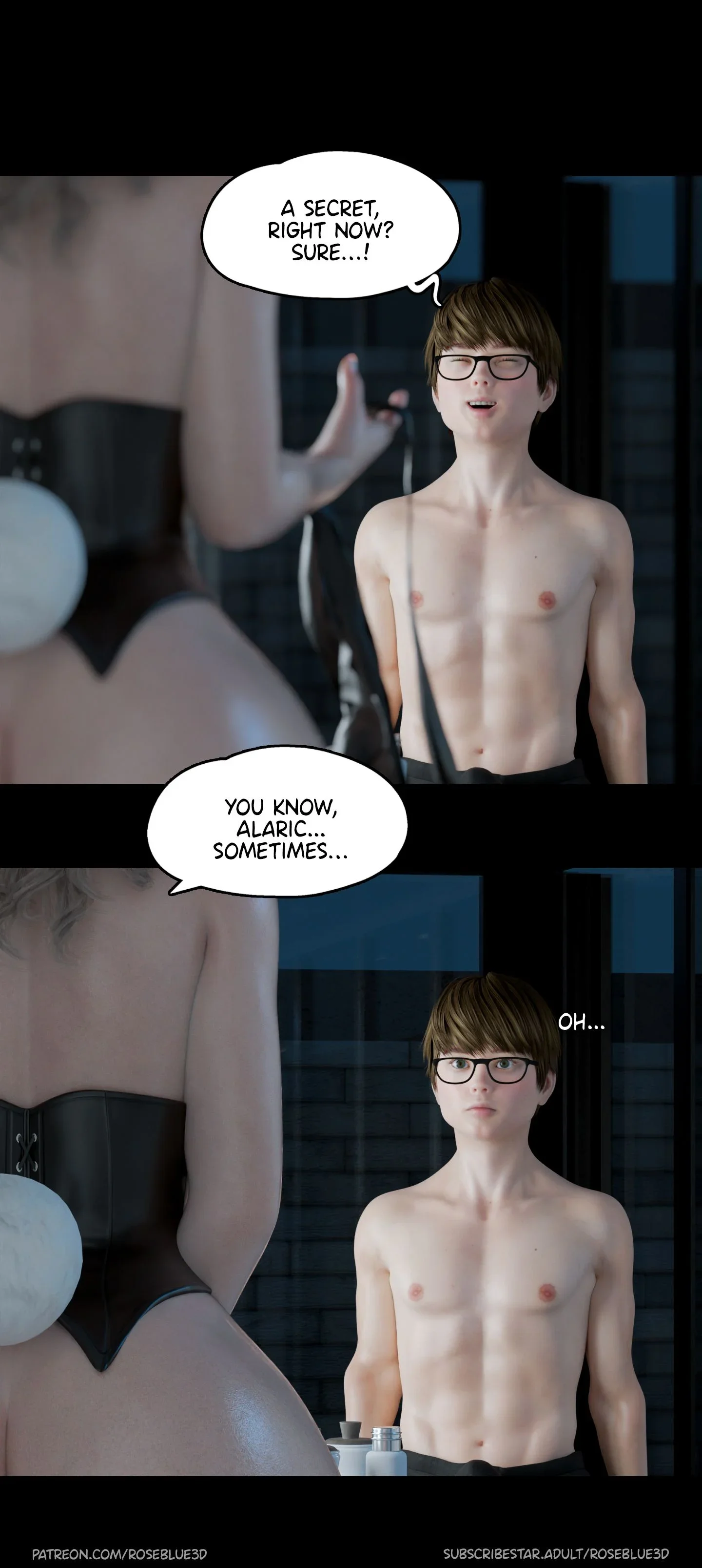 My Neighbor’s Widow  [RoseBlue3D] - 27 . My Neighbor's Widow - Ch.27 - Page 47