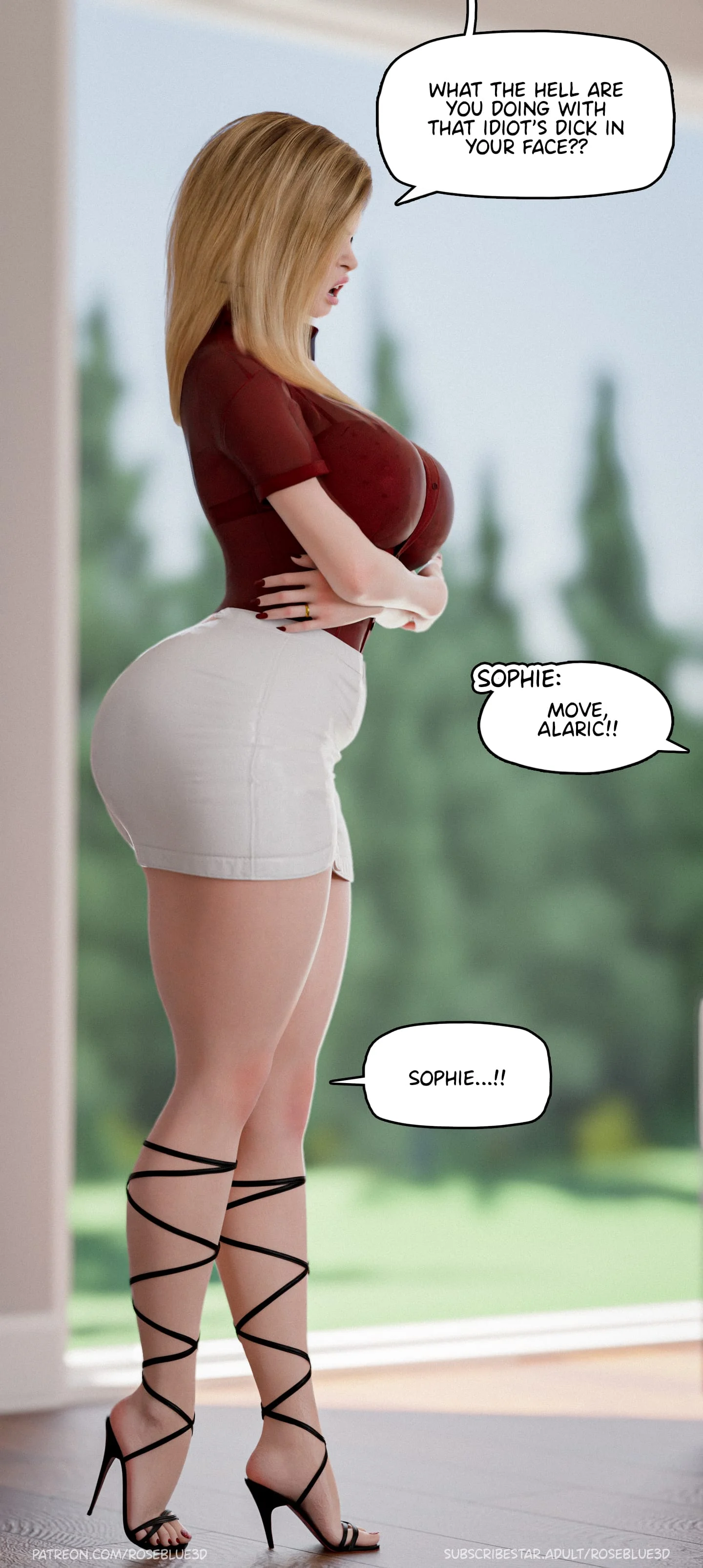 My Neighbor’s Widow  [RoseBlue3D] - 41 . My Neighbor's Widow - Ch.41 - Page 18