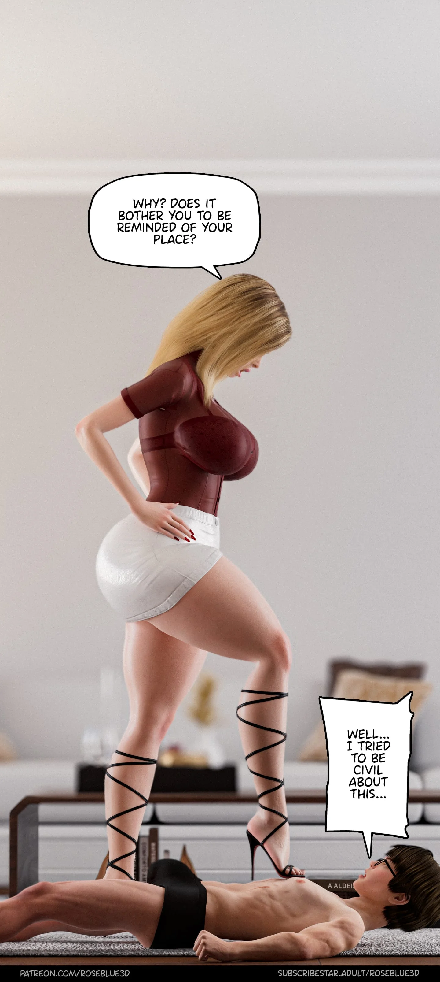 My Neighbor’s Widow  [RoseBlue3D] - 41 . My Neighbor's Widow - Ch.41 - Page 38