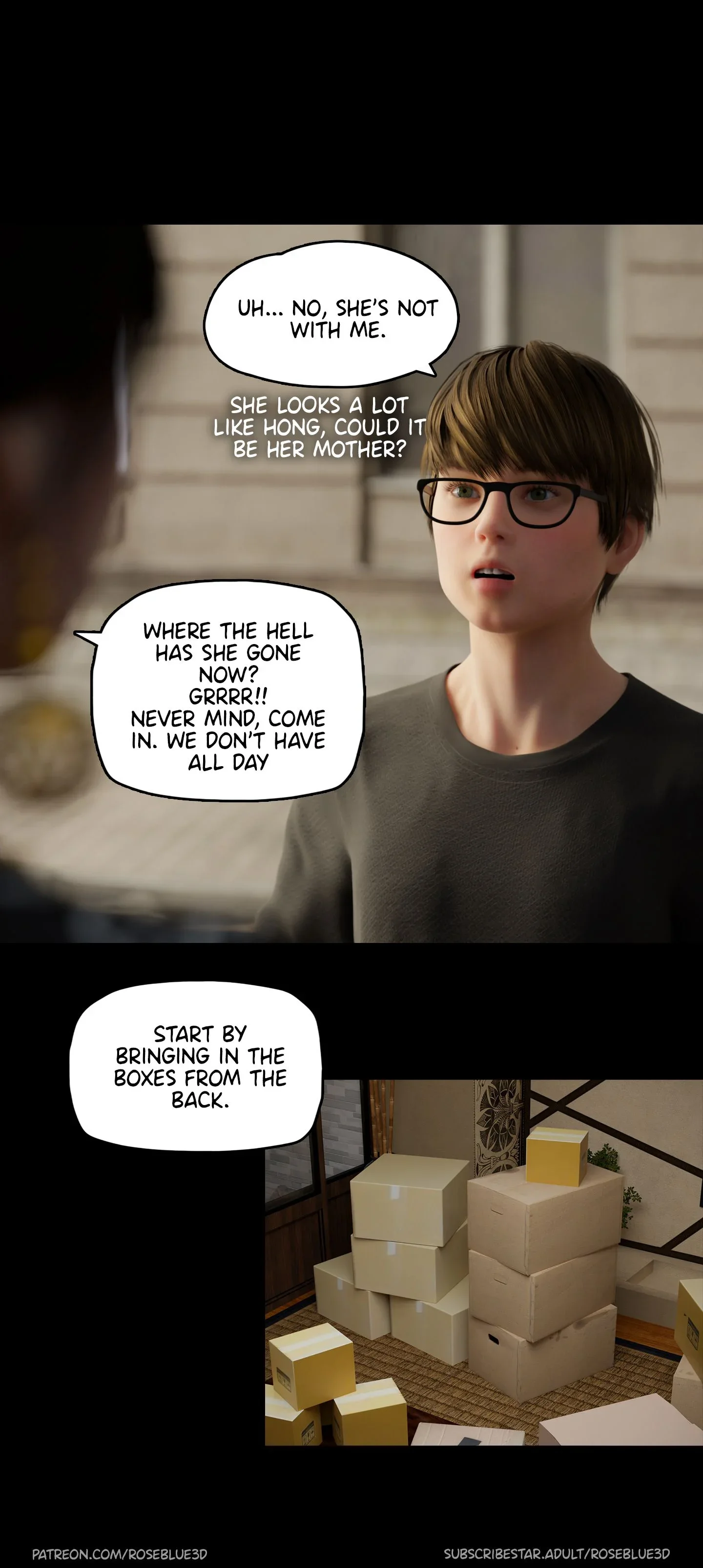 My Neighbor’s Widow  [RoseBlue3D] - 26 . My Neighbor's Widow - Ch.26 - Page 6