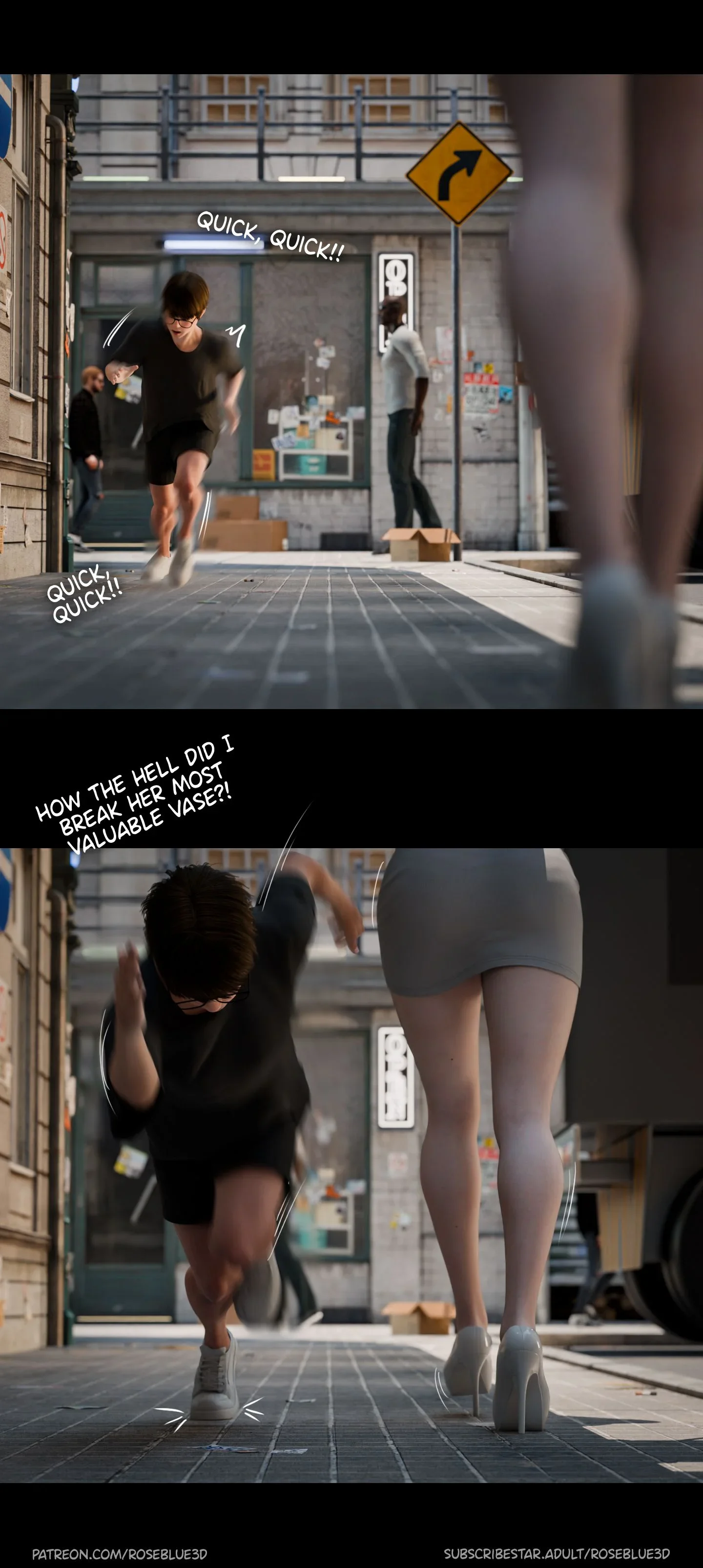 My Neighbor’s Widow  [RoseBlue3D] - 26 . My Neighbor's Widow - Ch.26 - Page 59