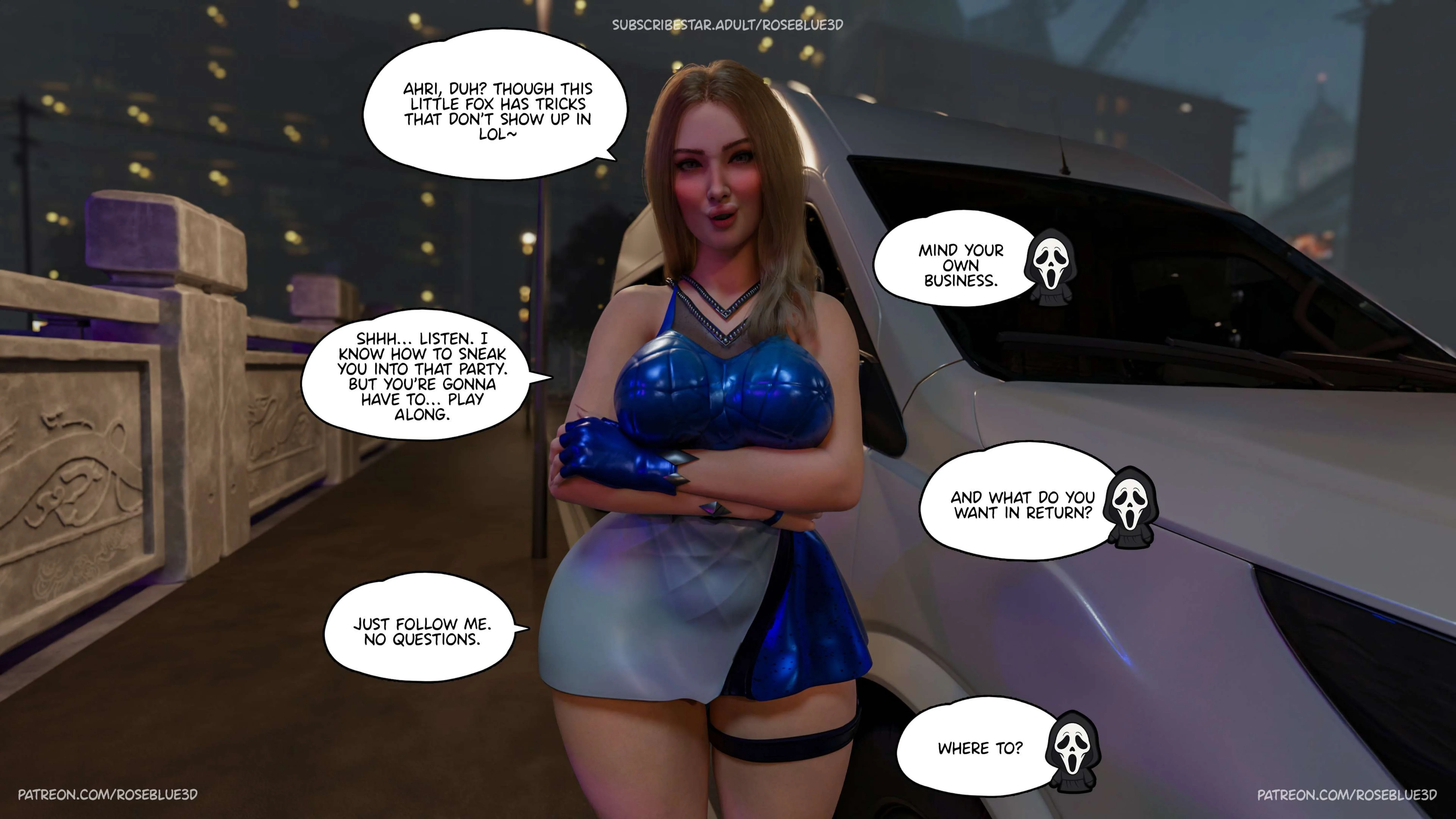 My Neighbor’s Widow  [RoseBlue3D] - 47.5 . My Neighbor's Widow - Halloween Special - Ch.47.5 - Page 13