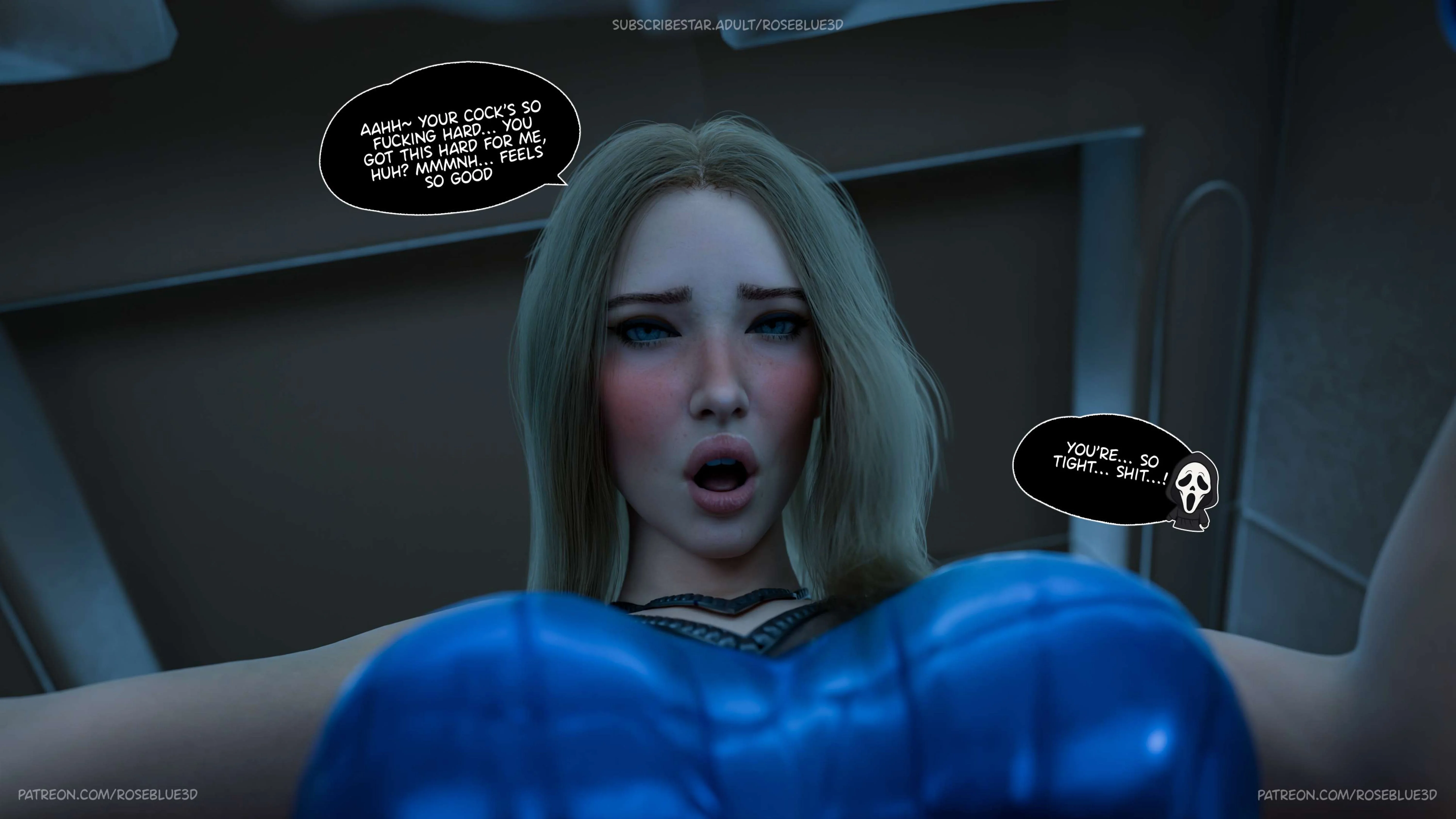 My Neighbor’s Widow  [RoseBlue3D] - 47.5 . My Neighbor's Widow - Halloween Special - Ch.47.5 - Page 16
