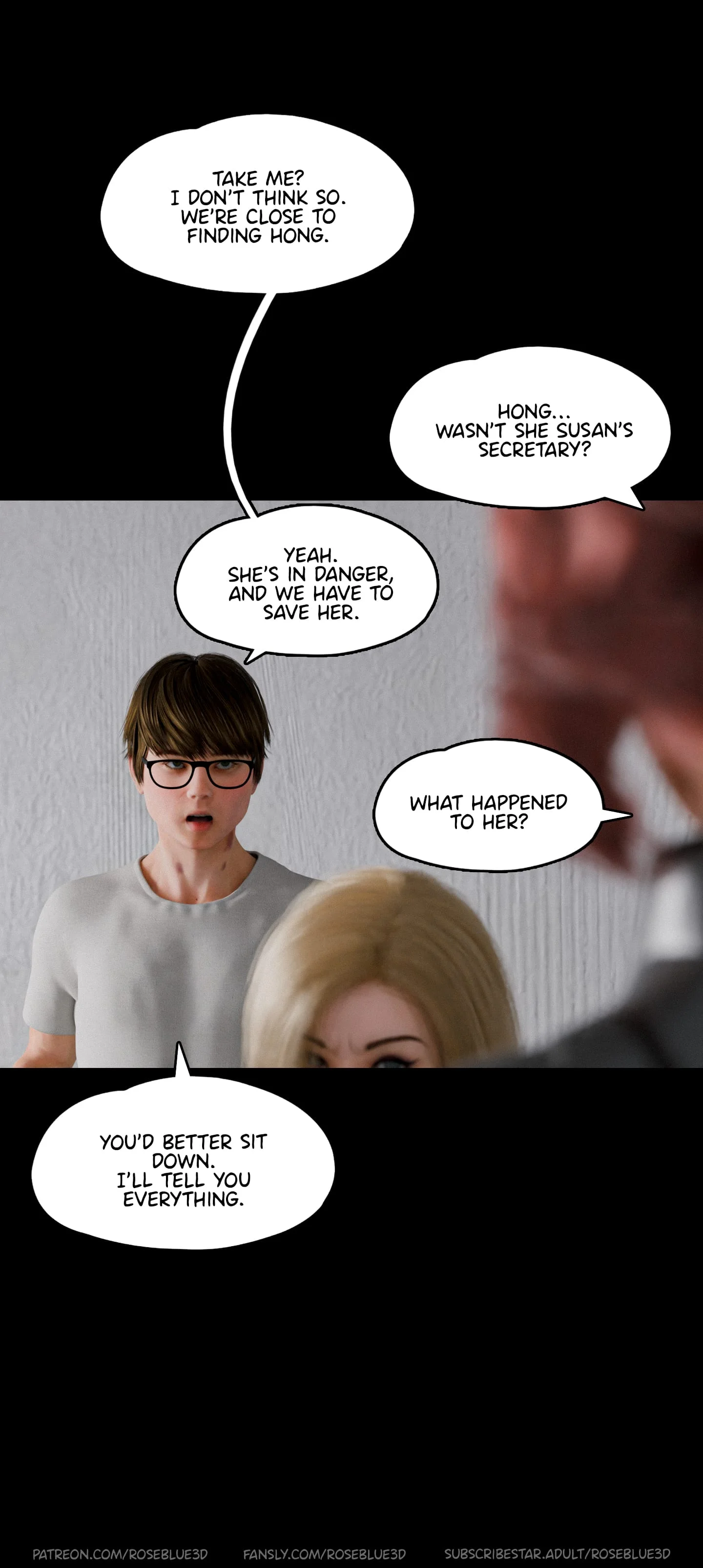 My Neighbor’s Widow  [RoseBlue3D] - 47 . My Neighbor's Widow - Ch.47 - Page 14