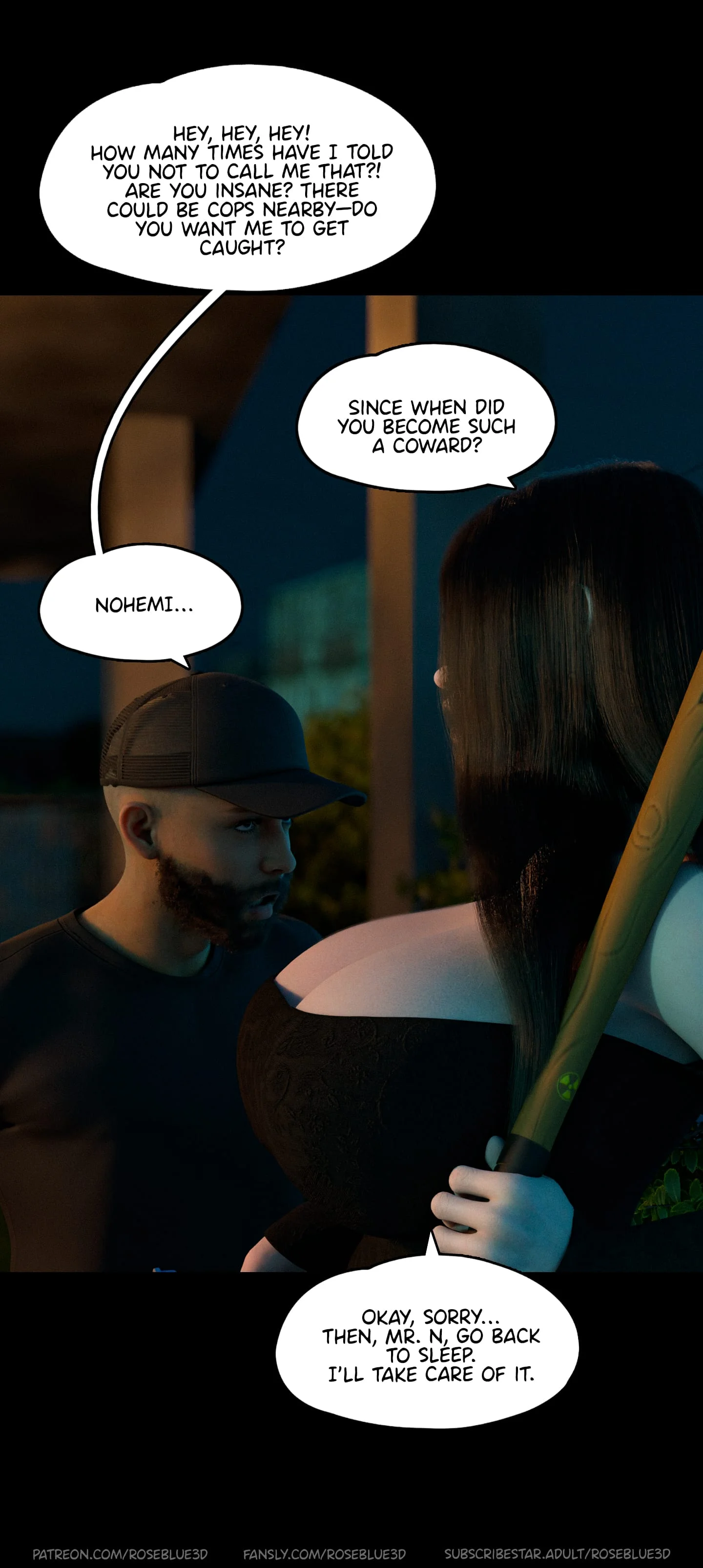 My Neighbor’s Widow  [RoseBlue3D] - 47 . My Neighbor's Widow - Ch.47 - Page 17