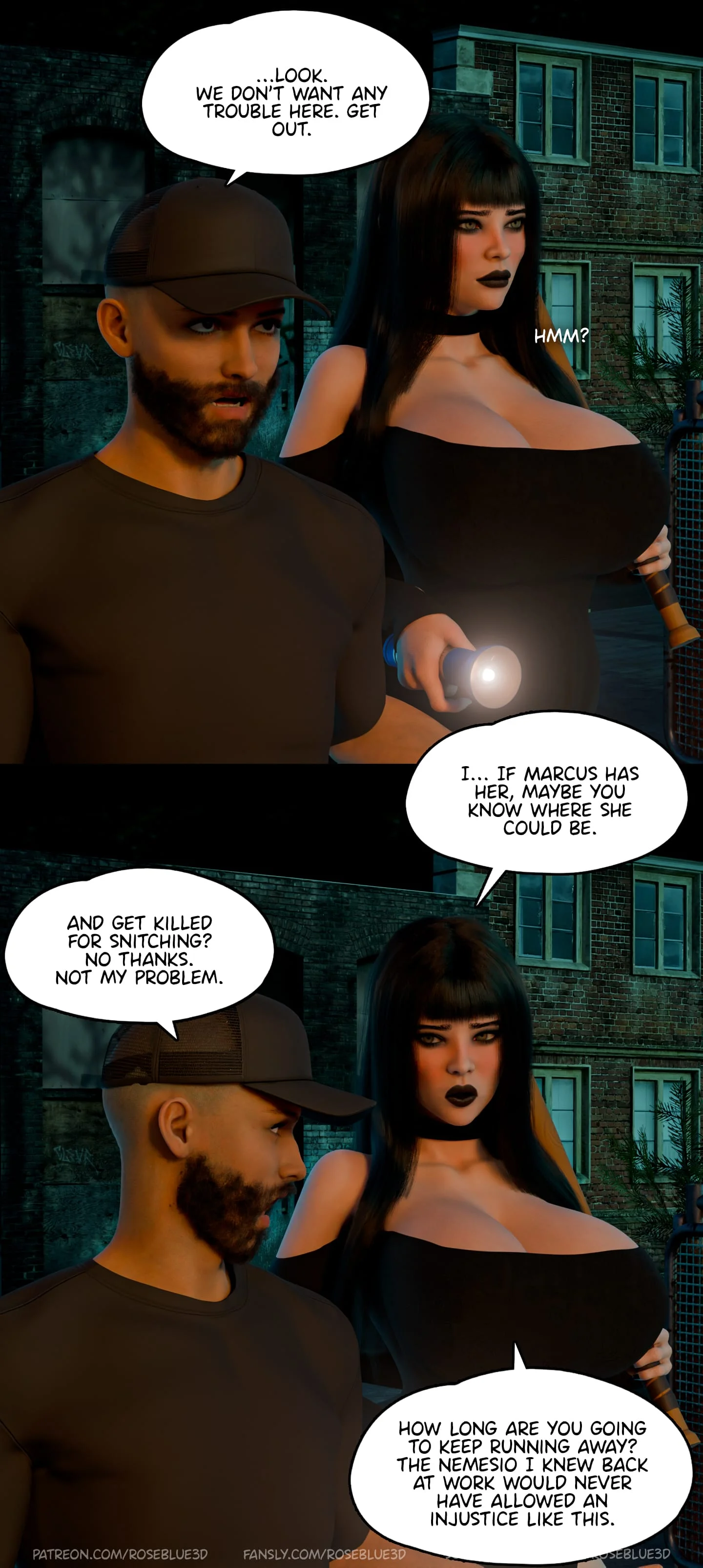 My Neighbor’s Widow  [RoseBlue3D] - 47 . My Neighbor's Widow - Ch.47 - Page 22