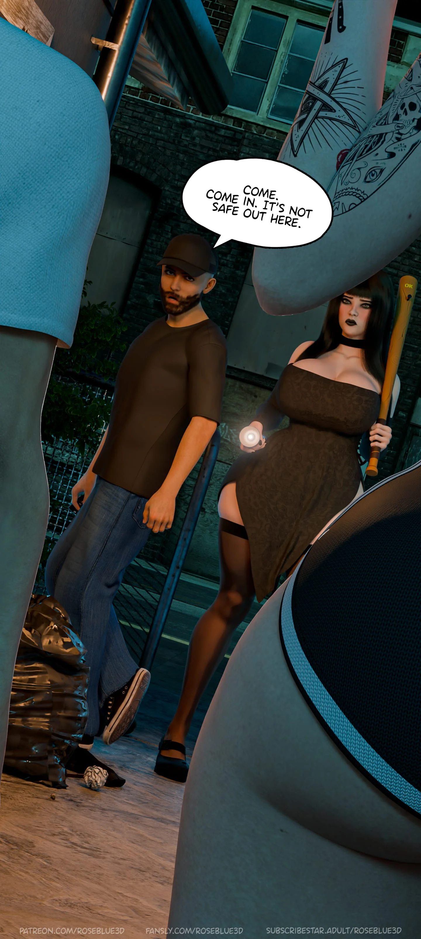 My Neighbor’s Widow  [RoseBlue3D] - 47 . My Neighbor's Widow - Ch.47 - Page 29