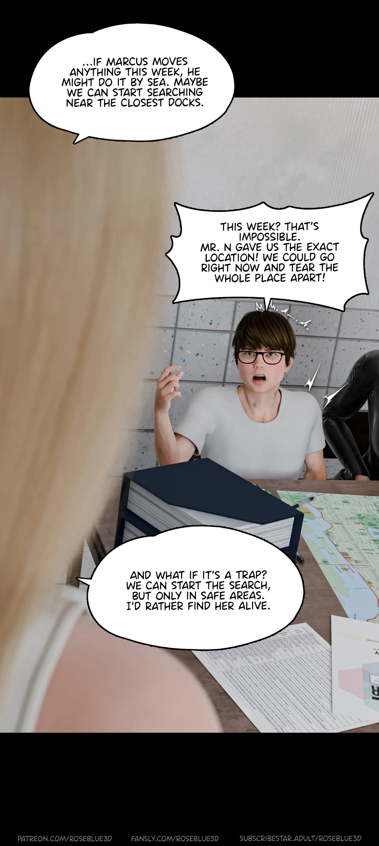 My Neighbor’s Widow  [RoseBlue3D] - 47 . My Neighbor's Widow - Ch.47 - Page 35