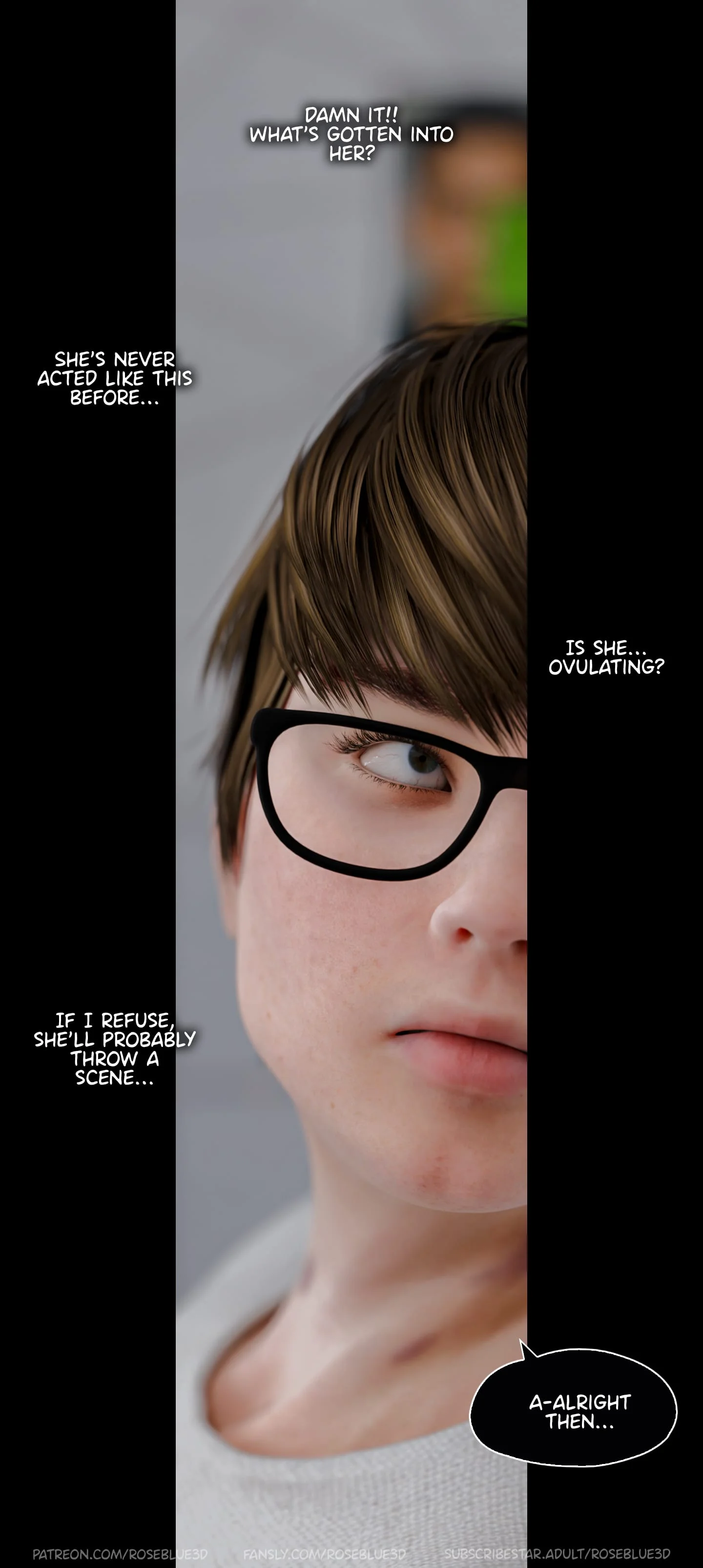 My Neighbor’s Widow  [RoseBlue3D] - 47 . My Neighbor's Widow - Ch.47 - Page 47